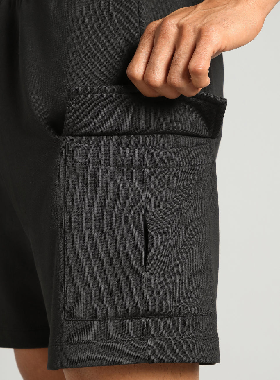 Men's Black Utility Classic Shorts - Image 8