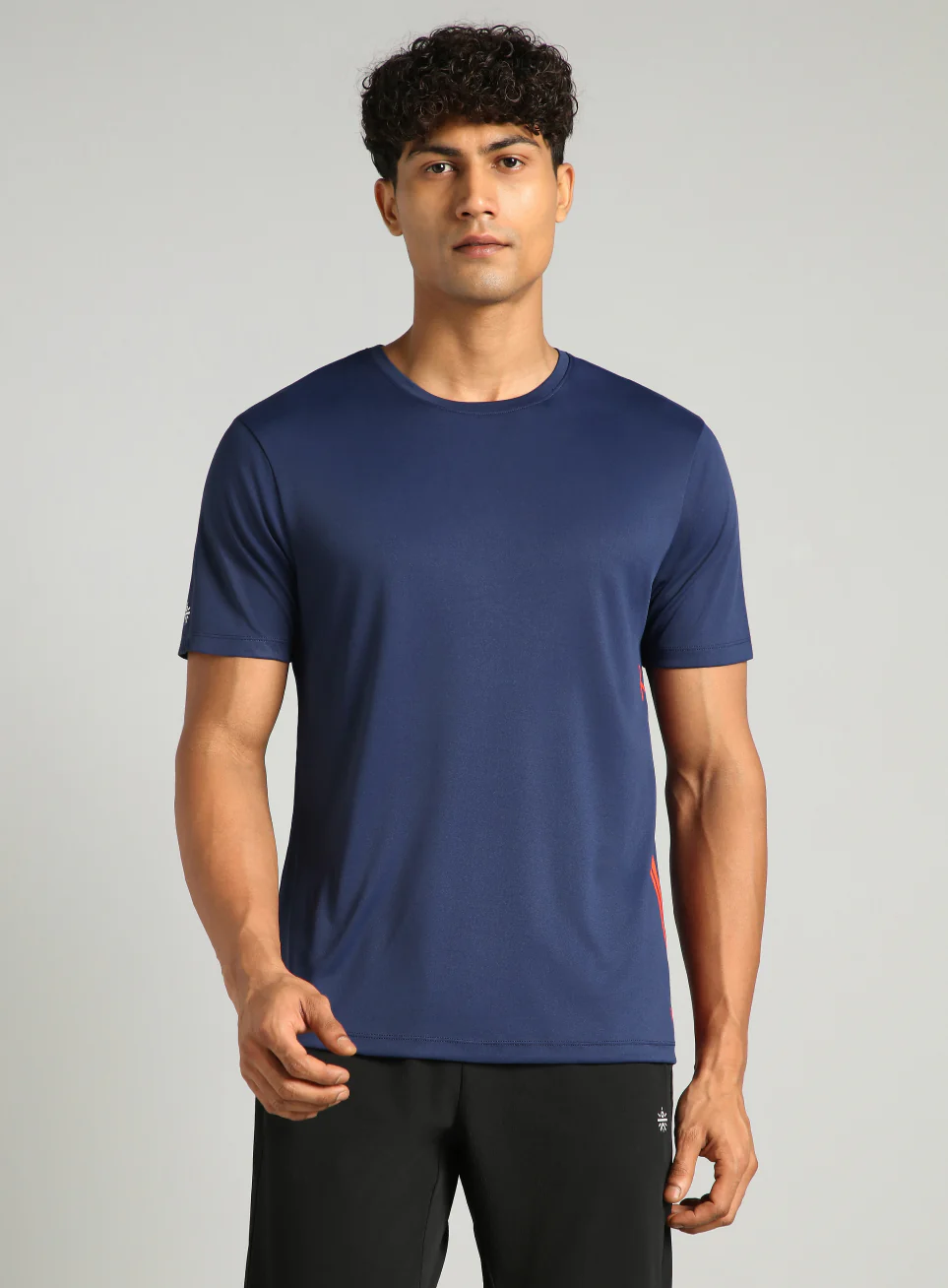 Men's Black Warm Up Training T-shirt - Image 4