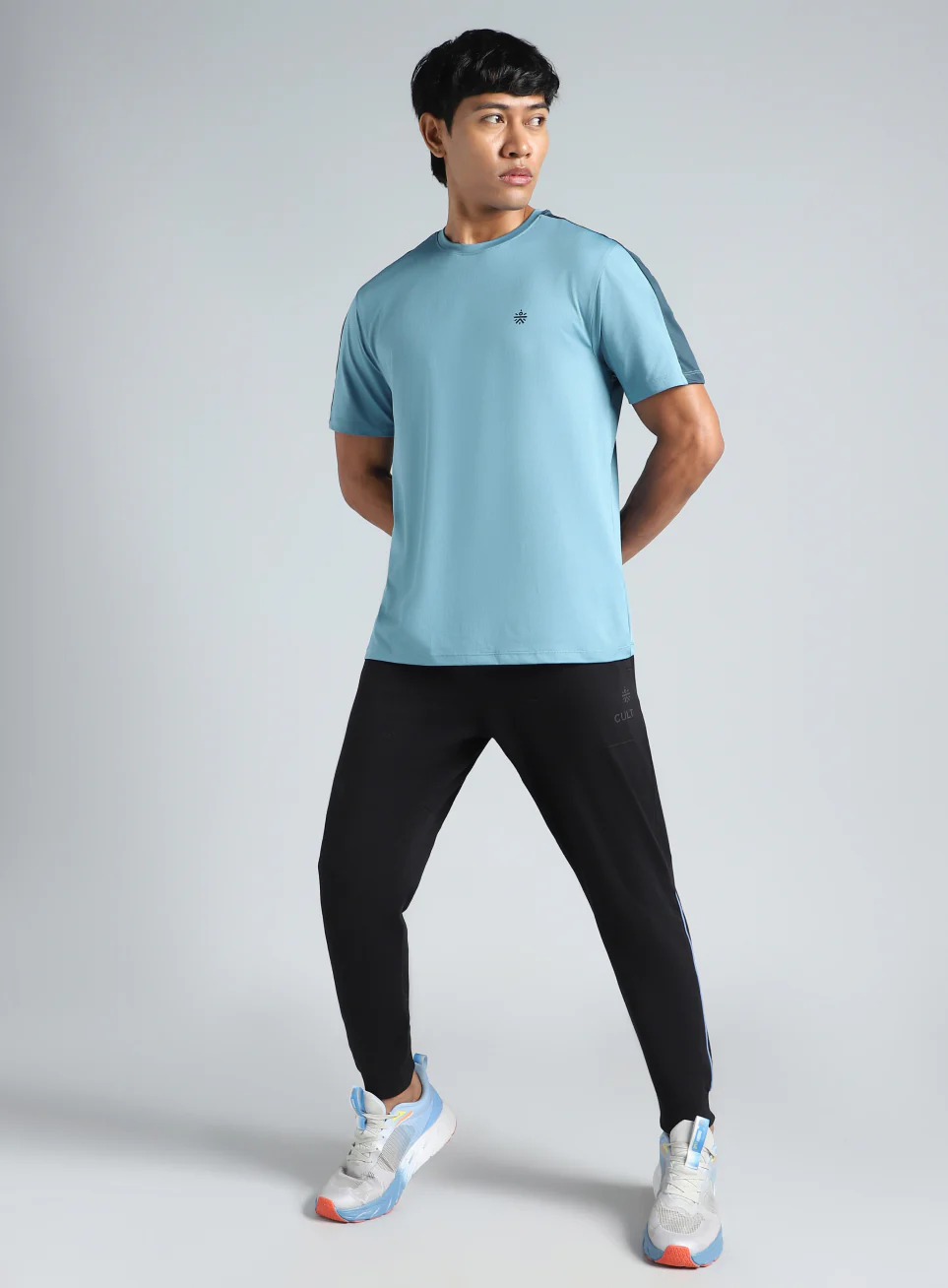 Men's Blue Active T-shirt - Image 3