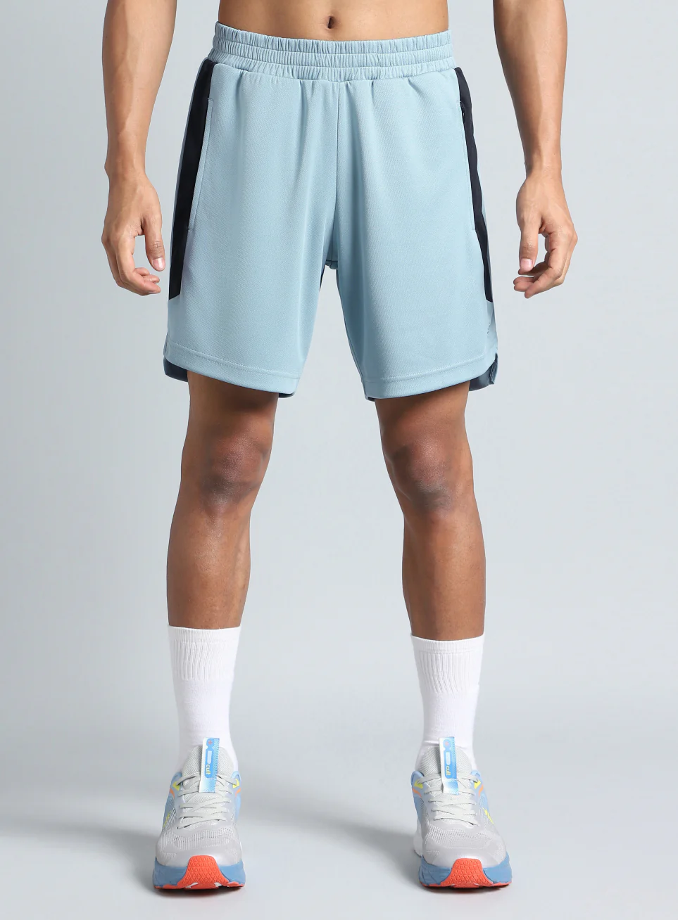 Men's Blue All Form Training Shorts - Image 12