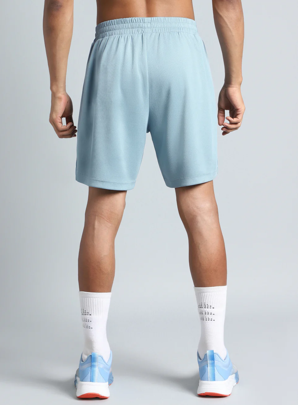 Men's Blue All Form Training Shorts - Image 6