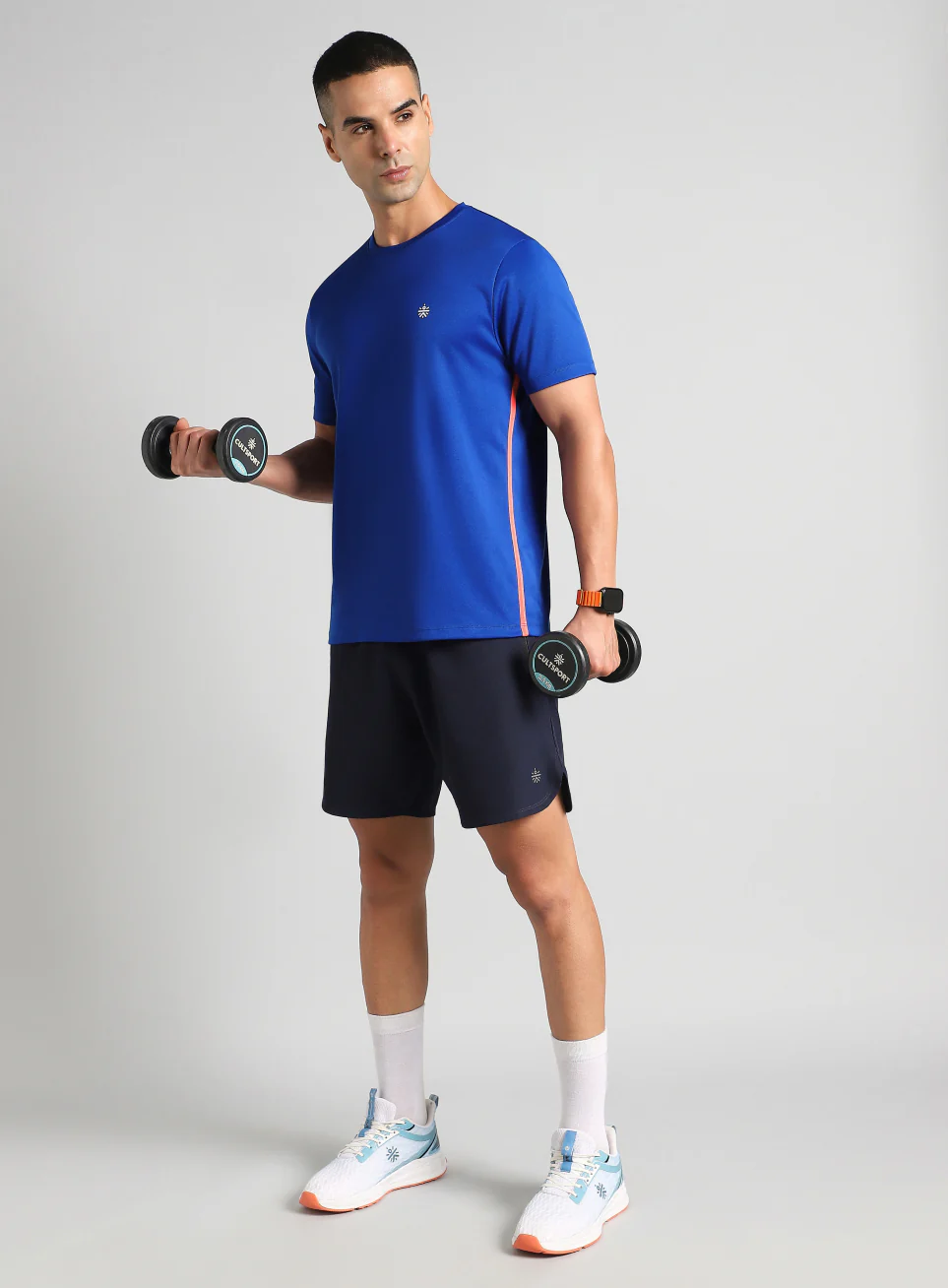 Men's Blue All Format Training T-shirt - Image 3