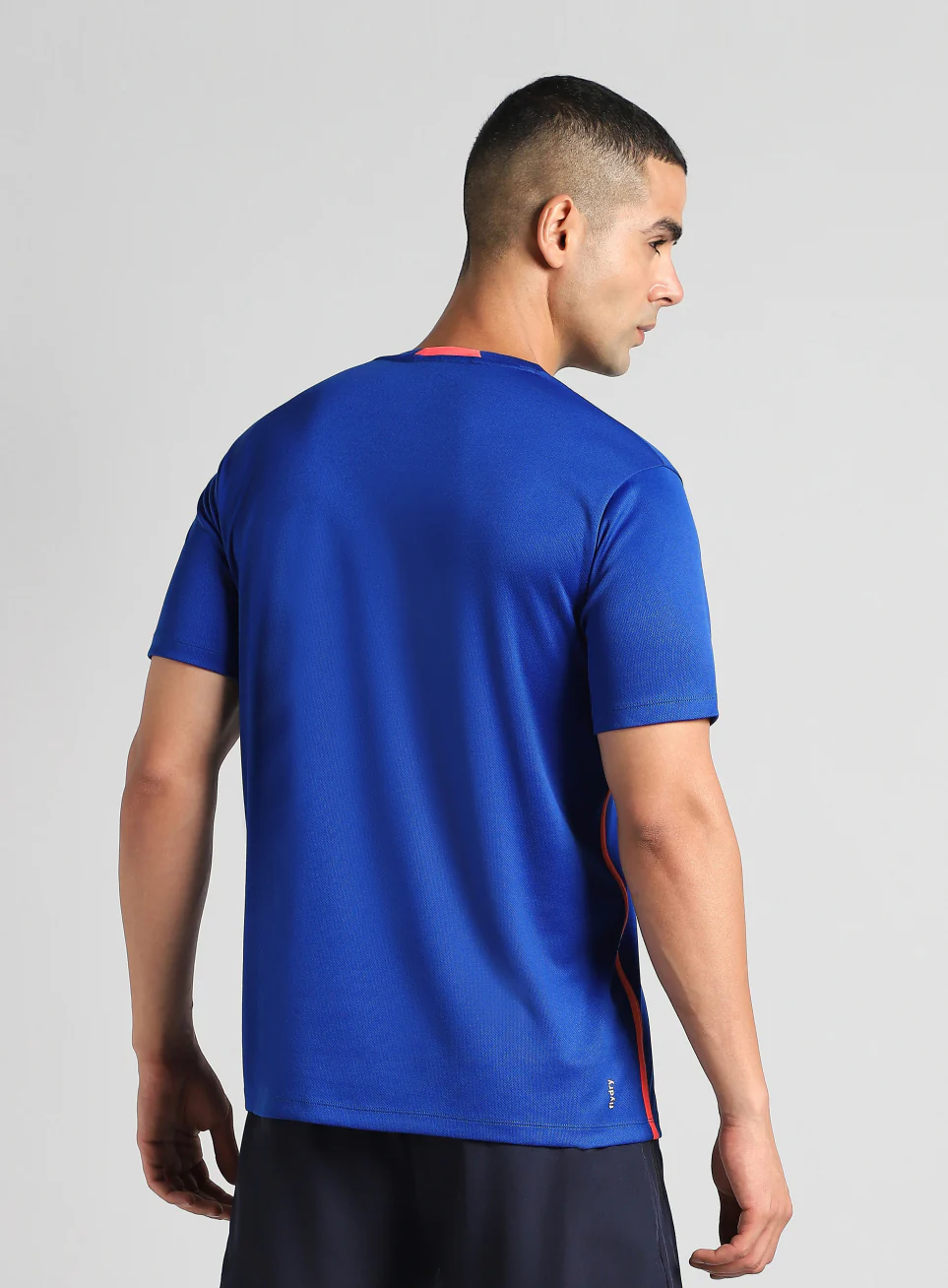 Men's Blue All Format Training T-shirt - Image 6