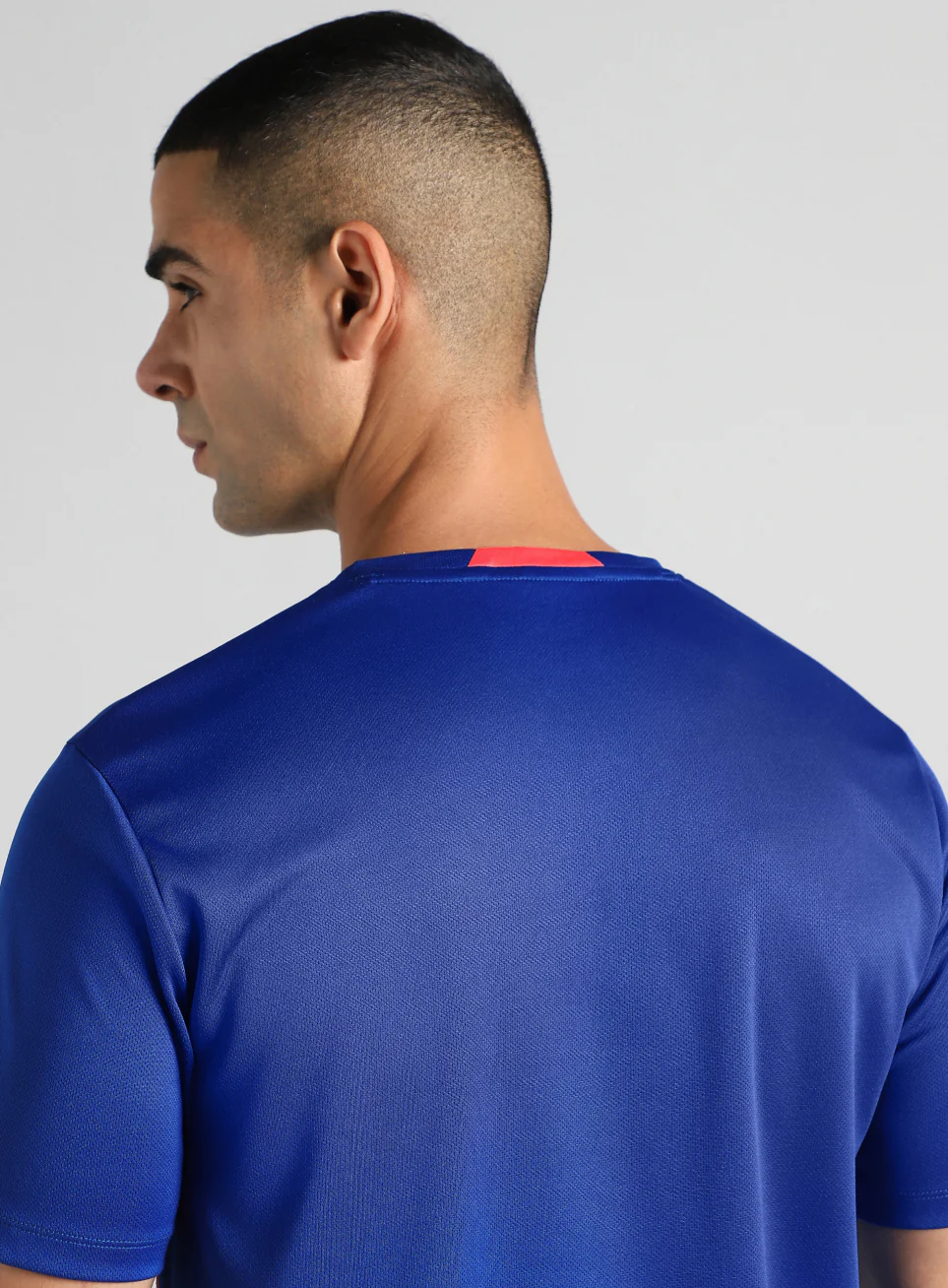 Men's Blue All Format Training T-shirt - Image 8