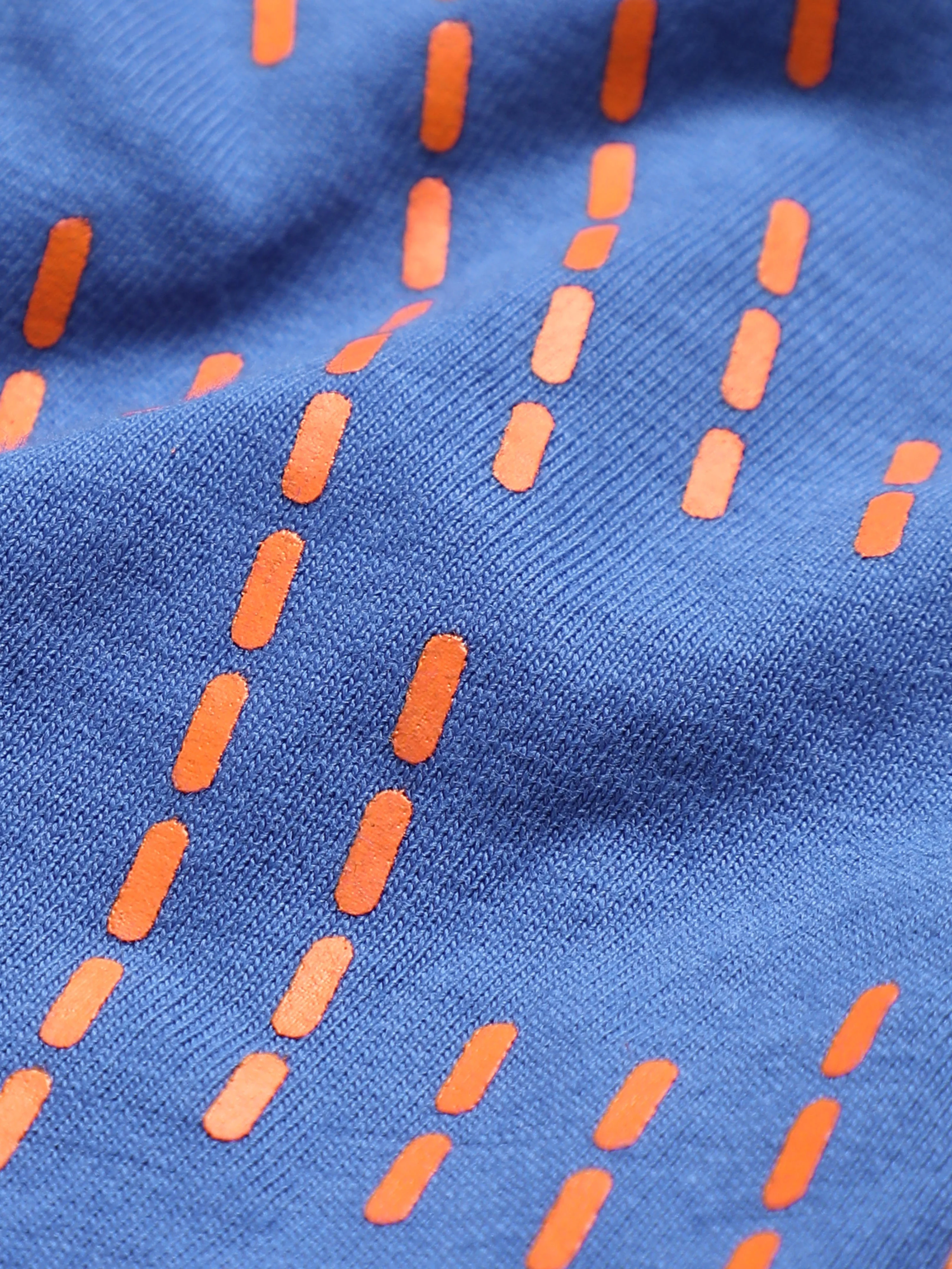 Men's Blue Beat it Relaxed fit T-shirt - Image 8