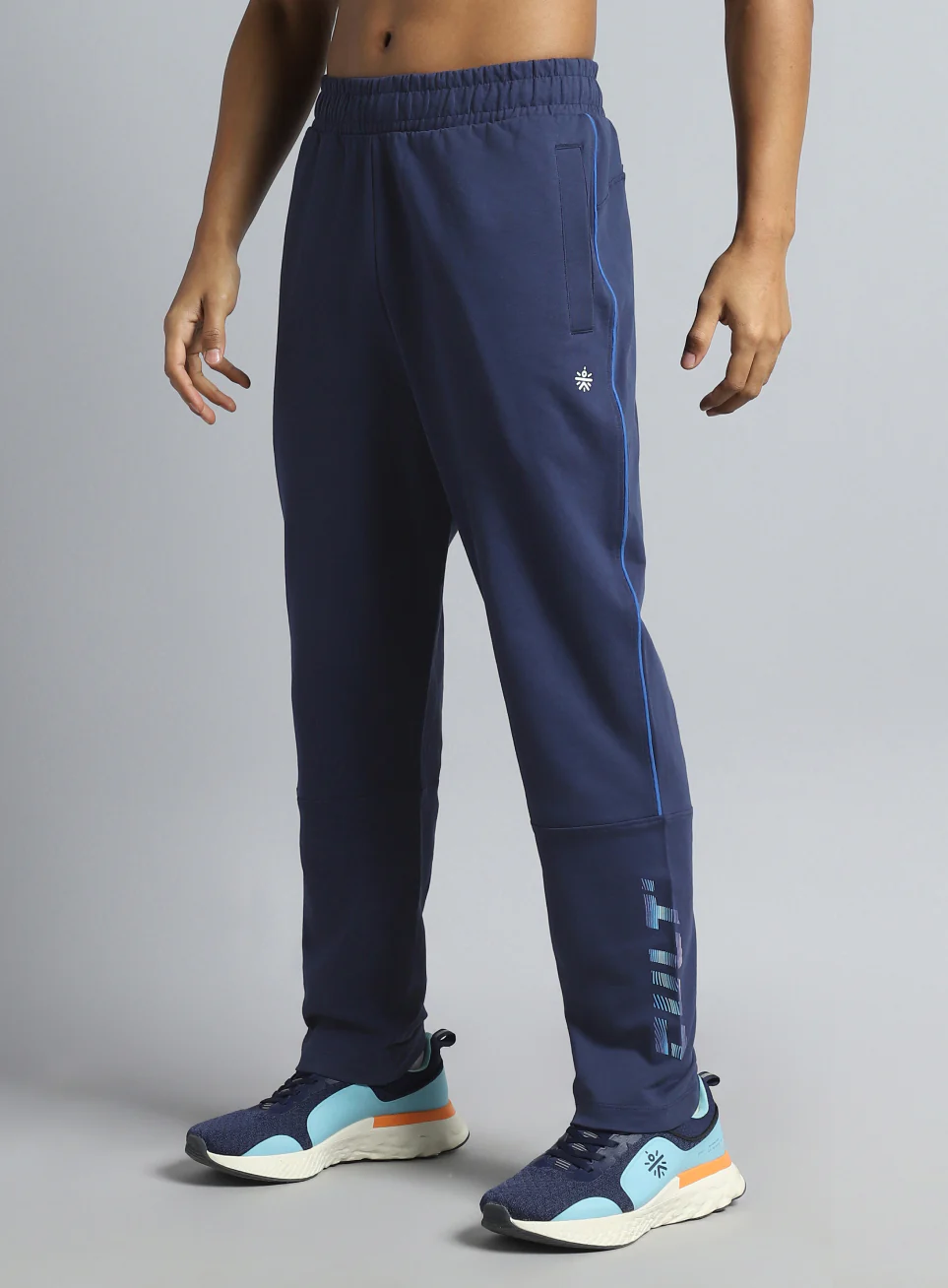 Men's Blue Dance Brand Carrier Trackpants - Image 2