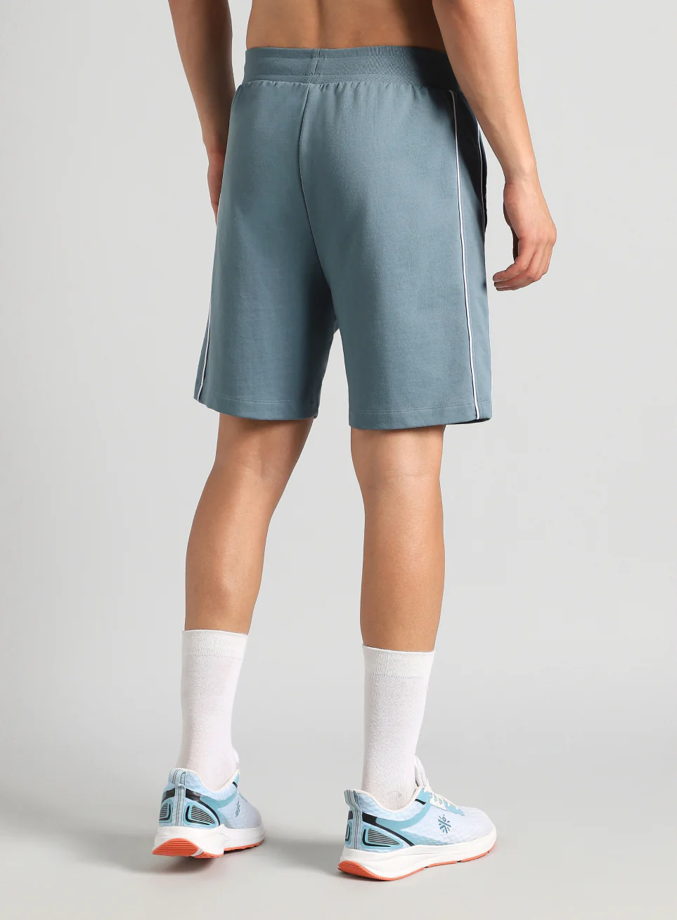 Men's Blue Edge Line Training Shorts - Image 6