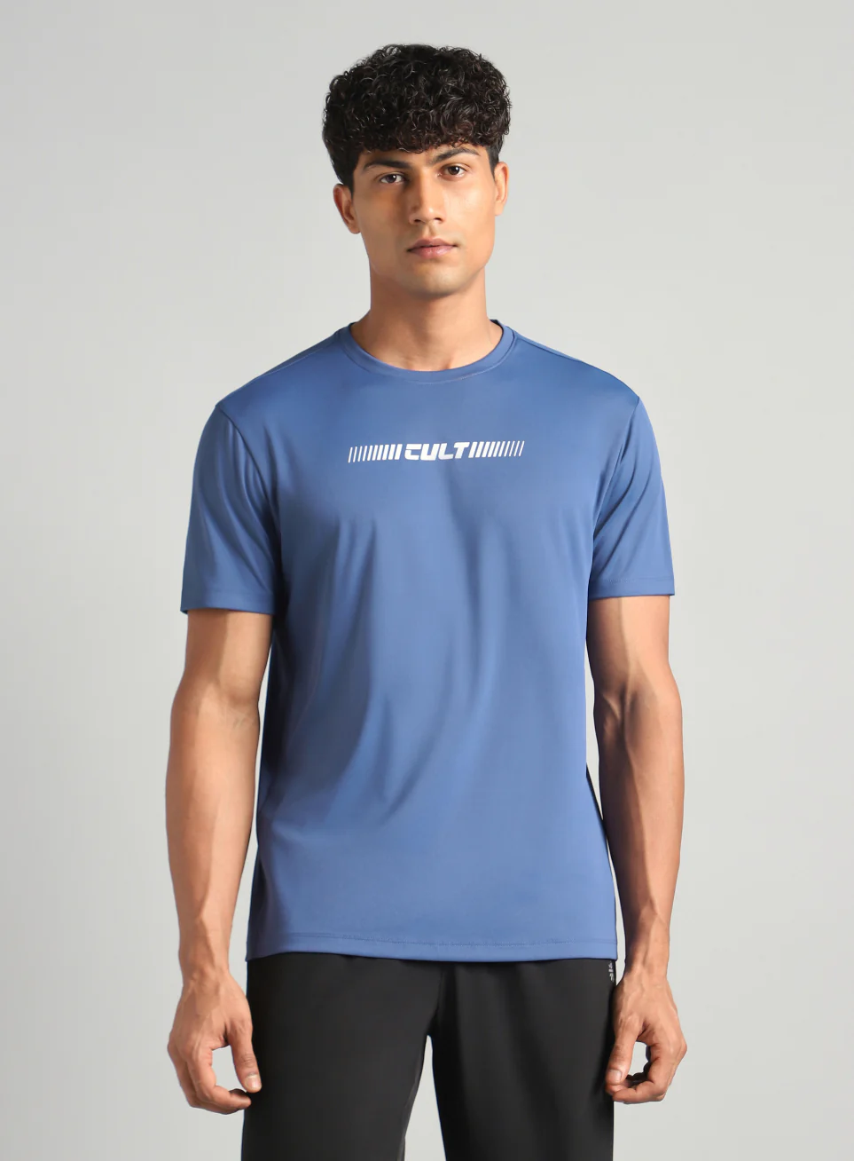 Men's Blue Everyday Performance T-shirt - Image 4