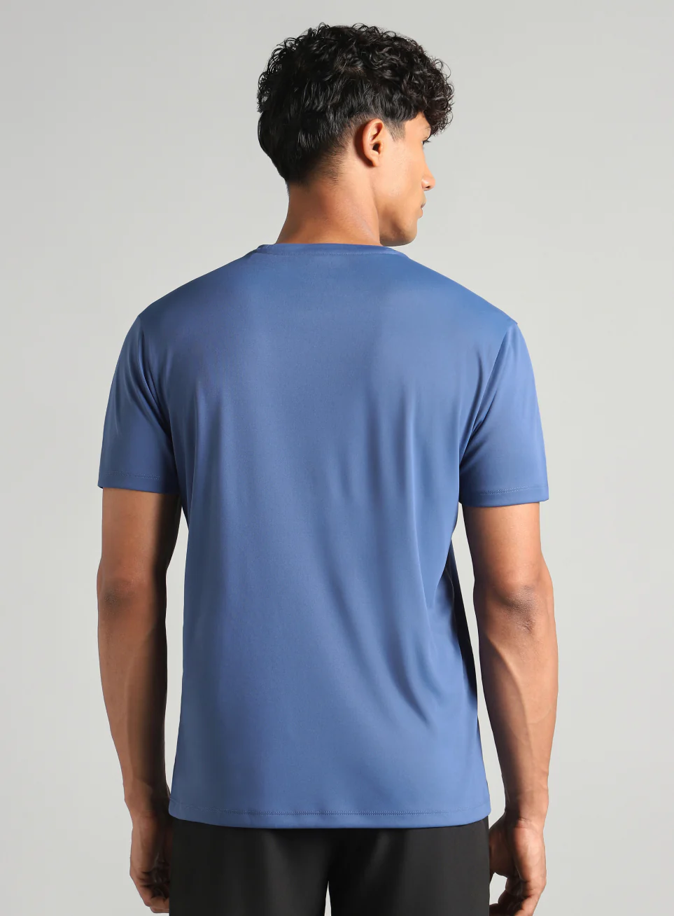 Men's Blue Everyday Performance T-shirt - Image 6