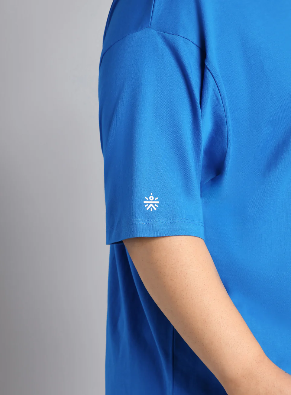 Men's Blue One More Rep Graphic Plus Size Oversized fit T-shirt - Image 7