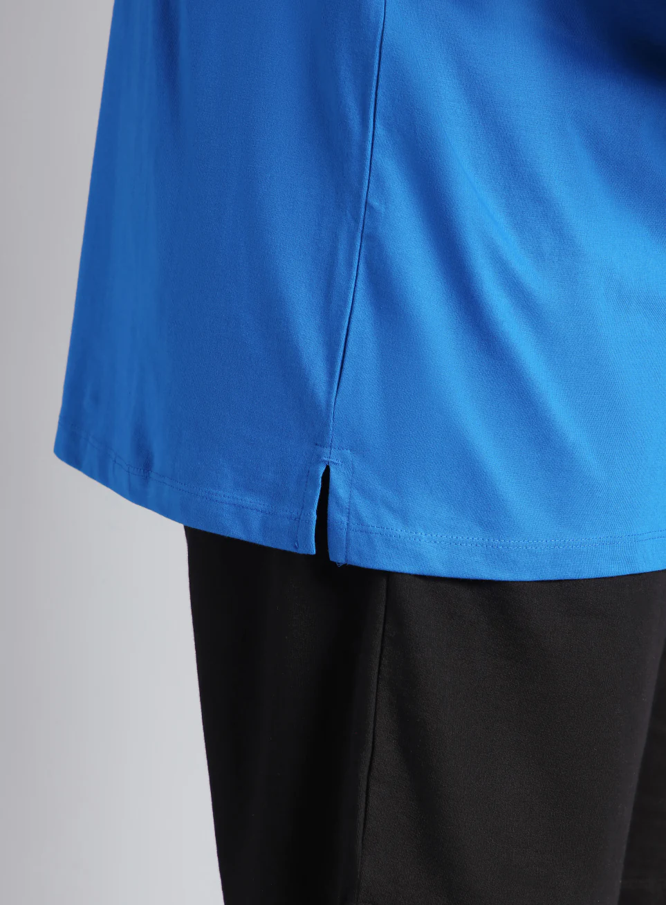 Men's Blue One More Rep Graphic Plus Size Oversized fit T-shirt - Image 8