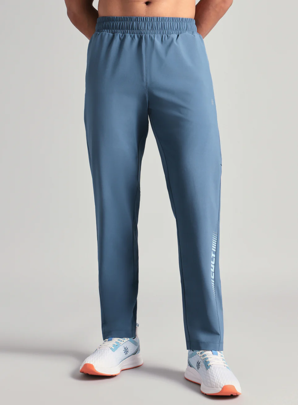 Men's Blue Pro Movement Runner's Trackpants - Image 4