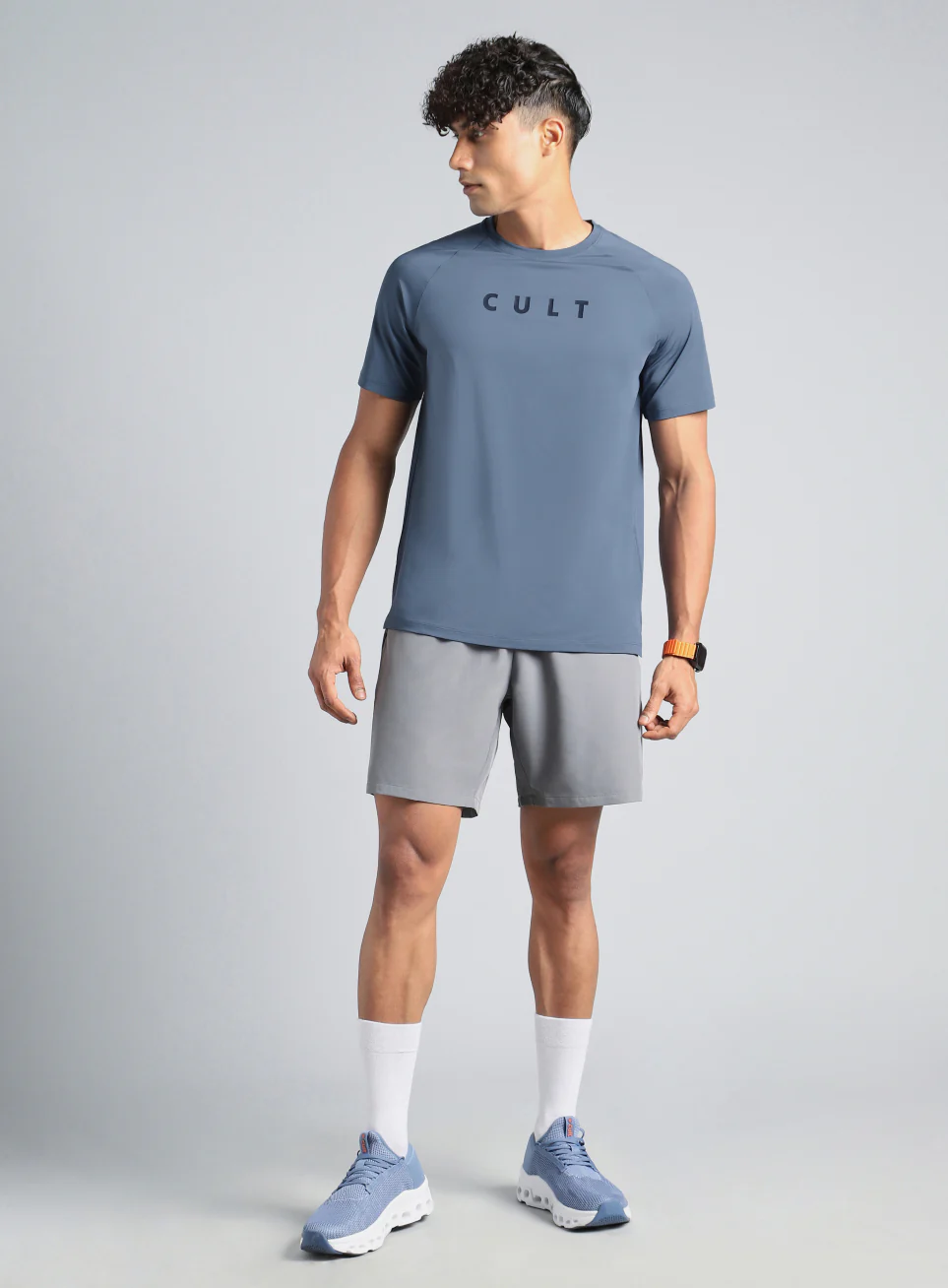 Men's Blue Pro Run Athlete T-shirt - Image 3