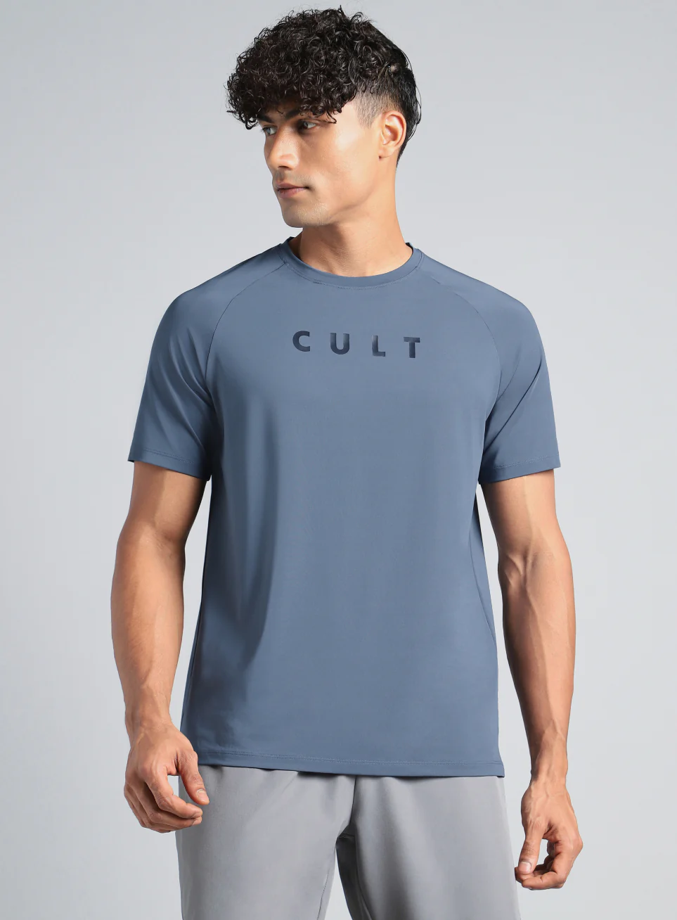 Men's Blue Pro Run Athlete T-shirt - Image 4