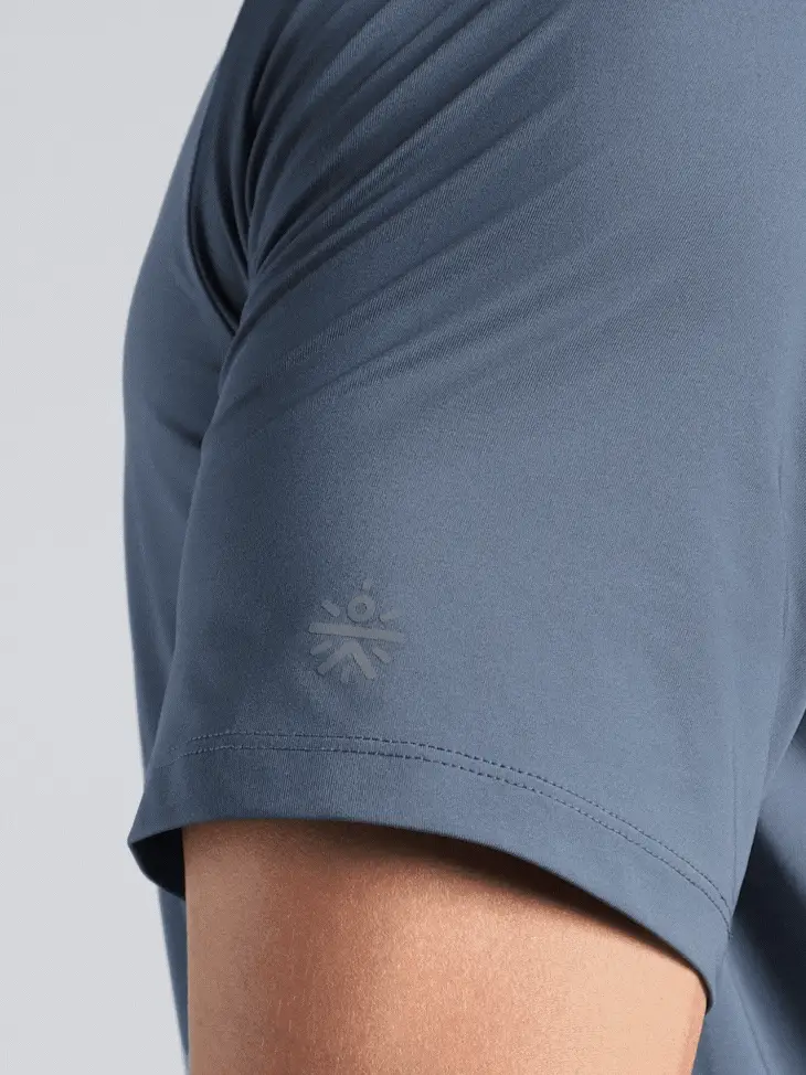 Men's Blue Pro Run Athlete T-shirt - Image 8