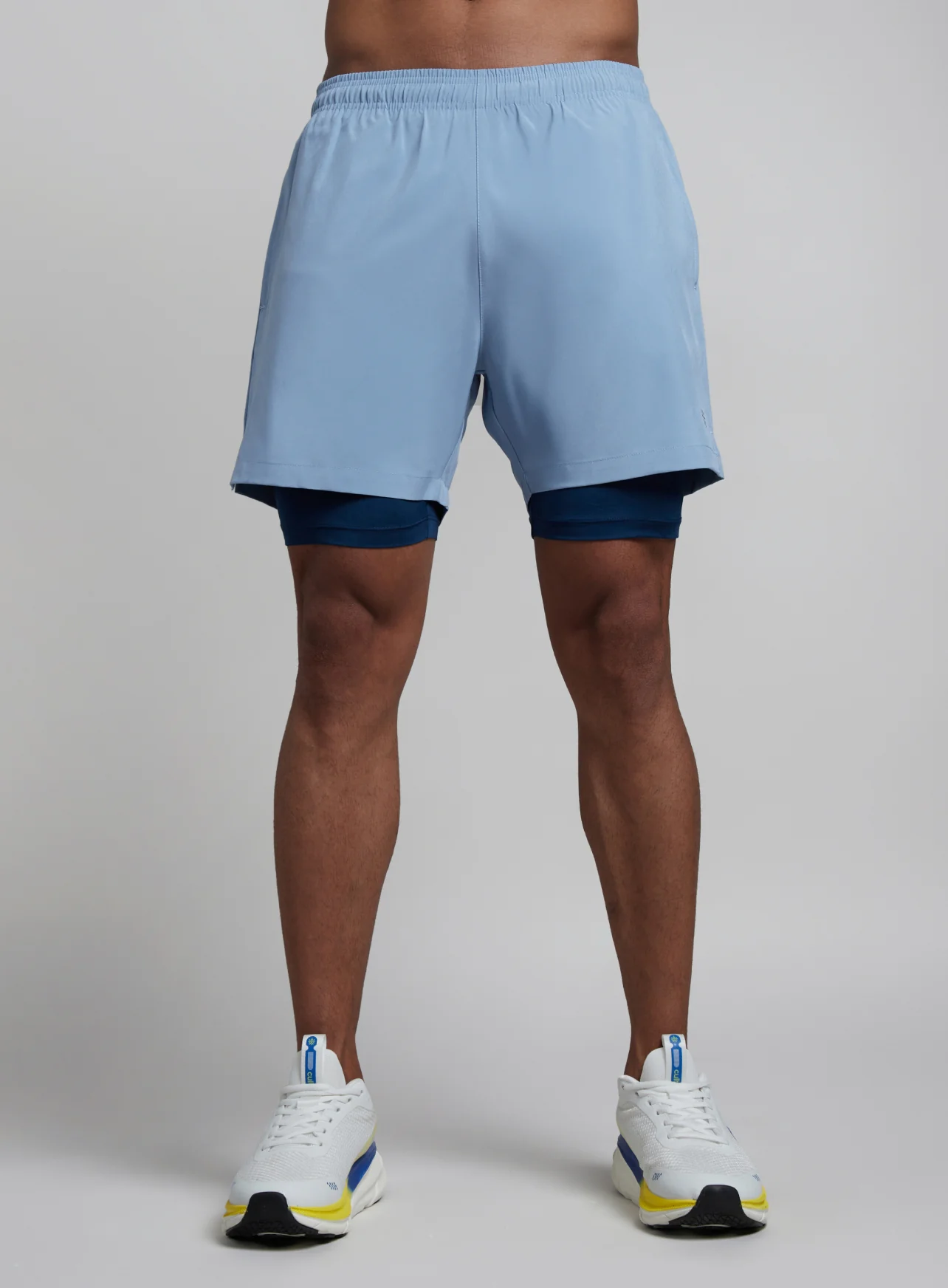 Men's Blue Run Elevate Shorts - Image 12