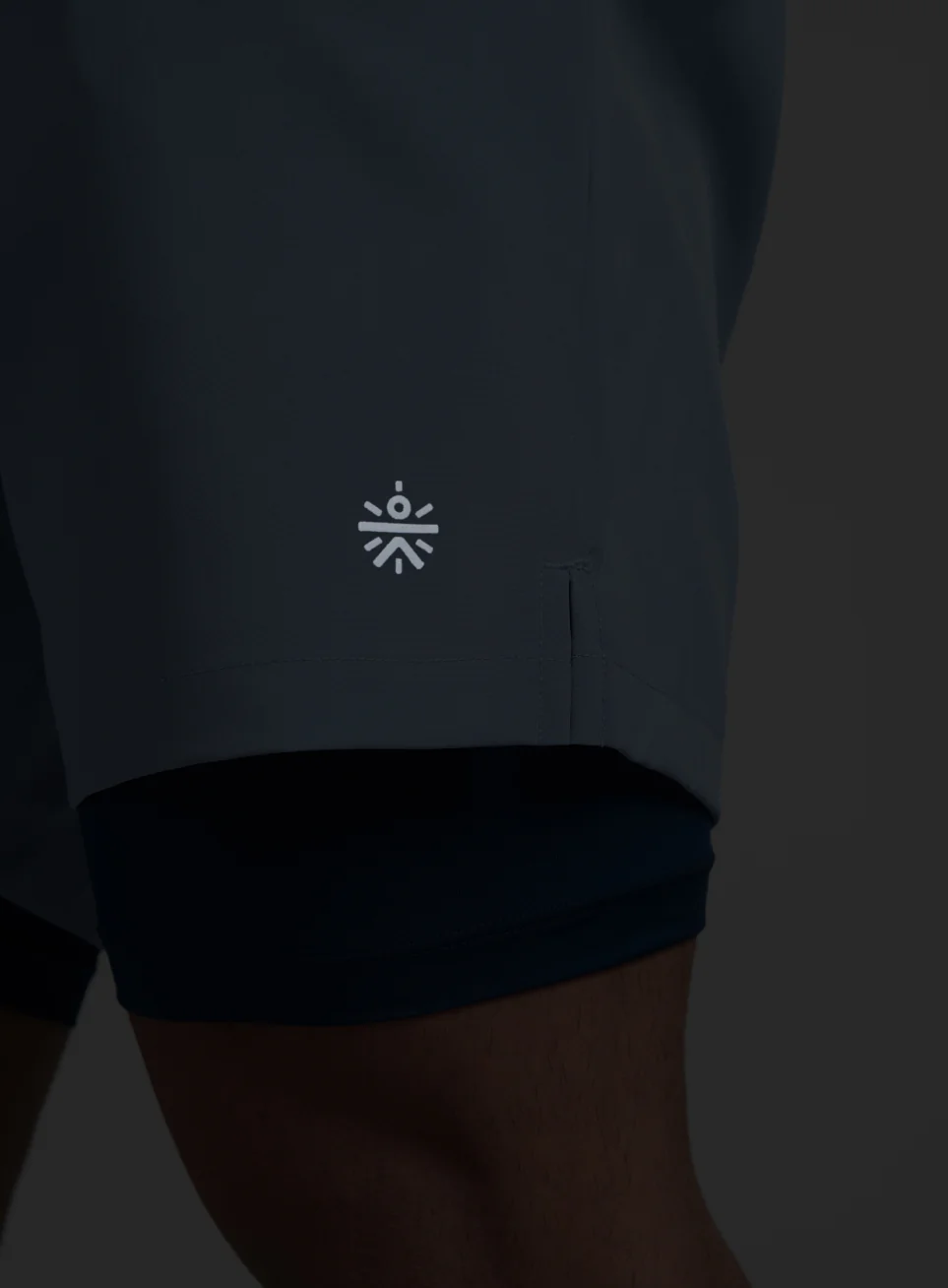 Men's Blue Run Elevate Shorts - Image 9