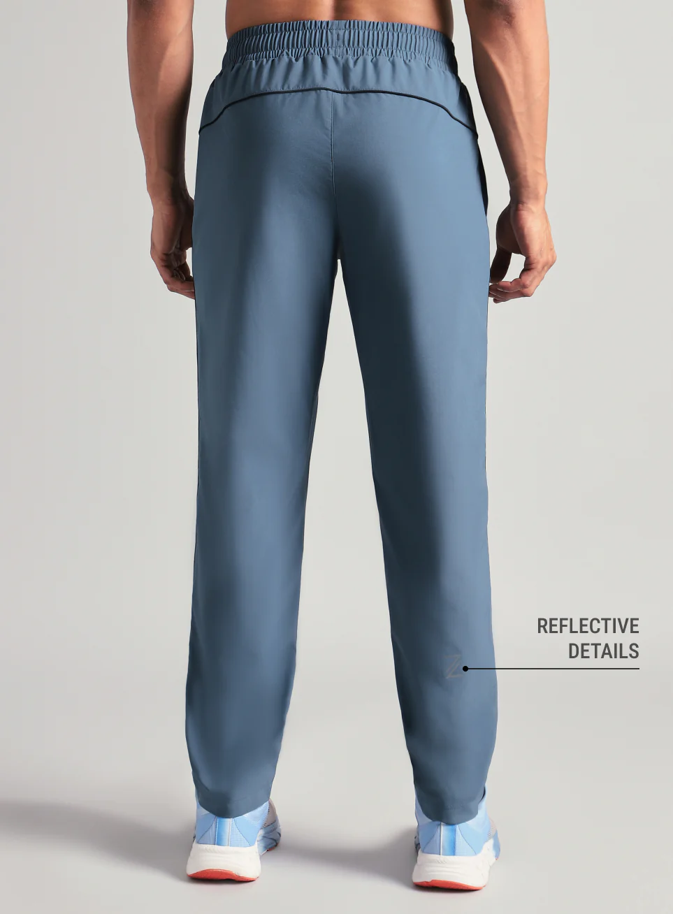 Men's Blue Run Elevate Trackpants - Image 6