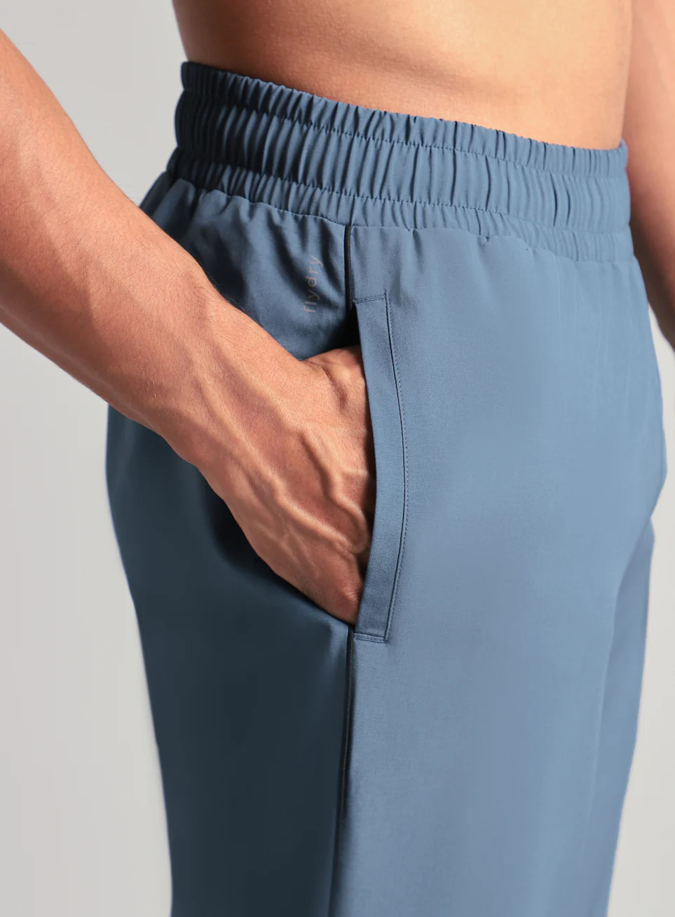 Men's Blue Run Elevate Trackpants - Image 7