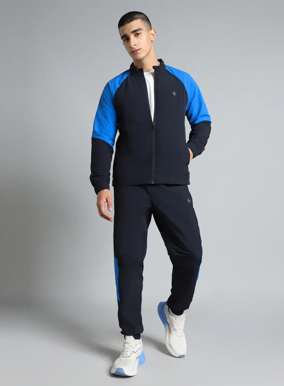 Men's Blue Run Forward All Weather Track Suit - Image 2