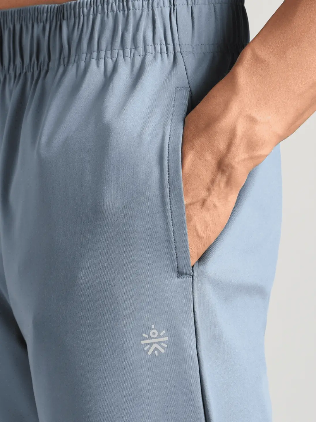 Men's Blue Runner's In Motion Graphic Trackpants - Image 7