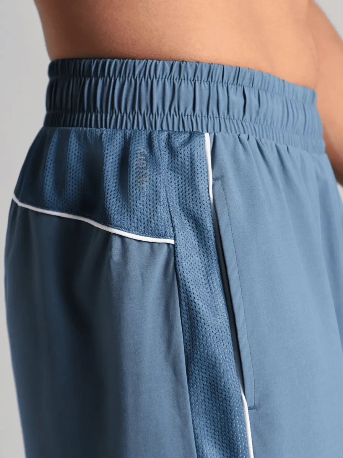 Men's Blue Runner's Sprint Shorts - Image 9