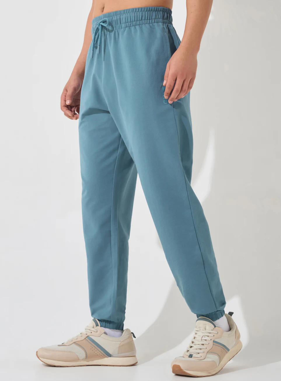 Men's Blue Soft Form Classic Joggers - Image 5