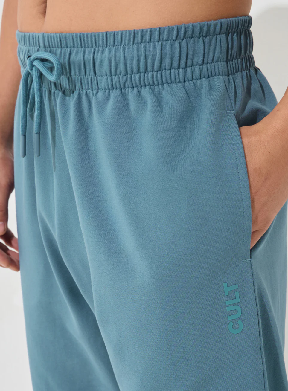 Men's Blue Soft Form Classic Joggers - Image 7