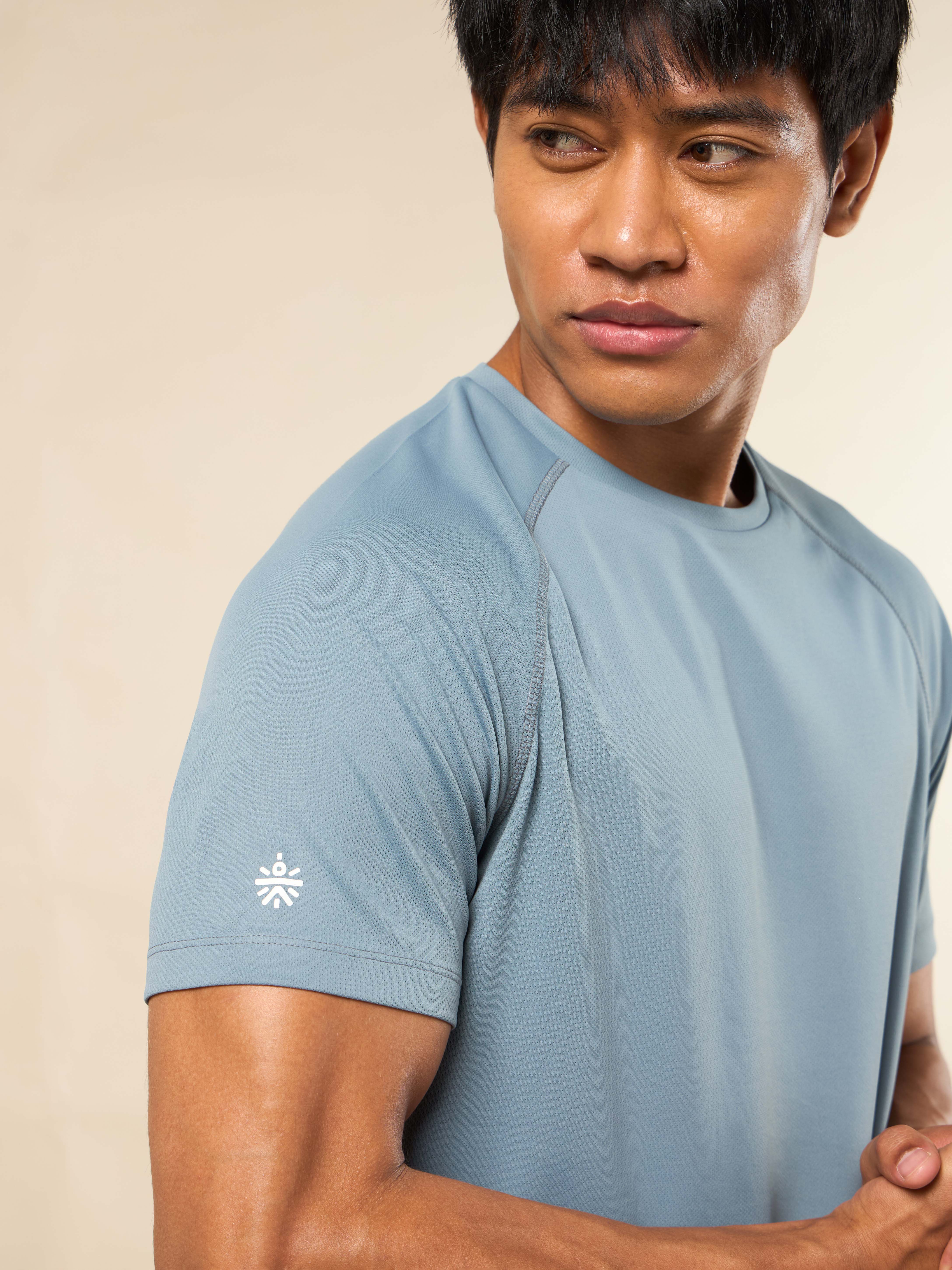 Men's Blue Speed Up T-shirt - Image 7
