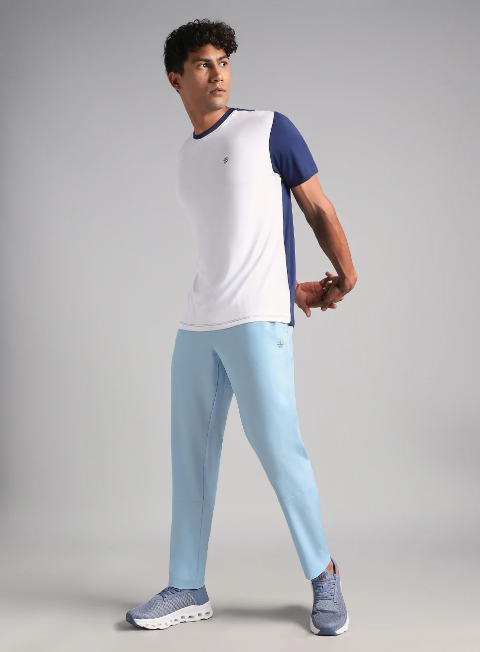 Men's Blue Swift Run Trackpants - Image 2