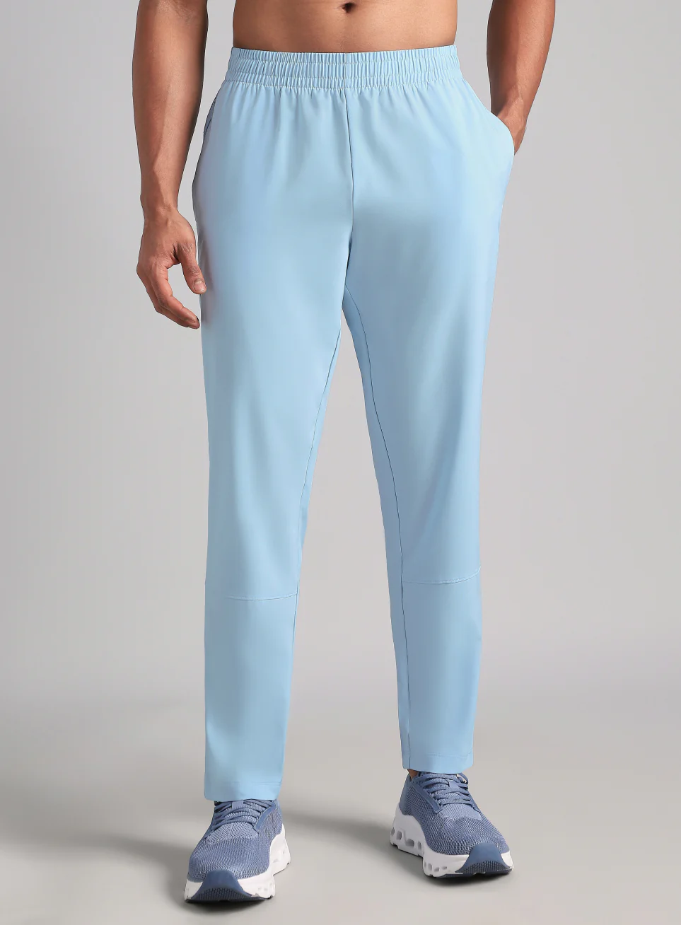 Men's Blue Swift Run Trackpants - Image 4