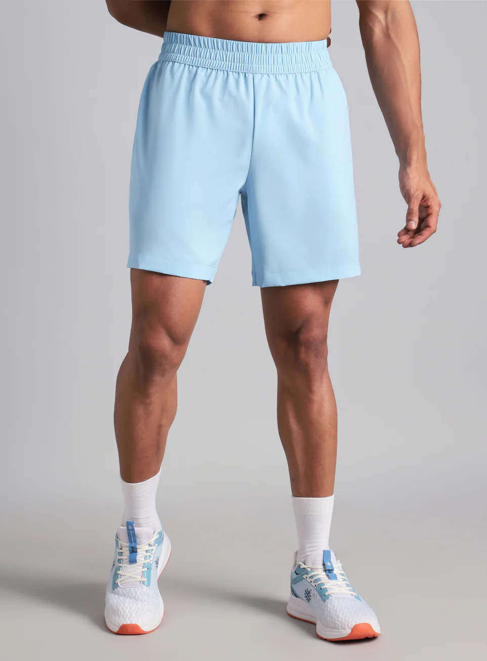 Men's Blue Swift Runner Shorts - Image 4