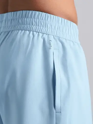 Men's Blue Swift Runner Shorts - Image 8