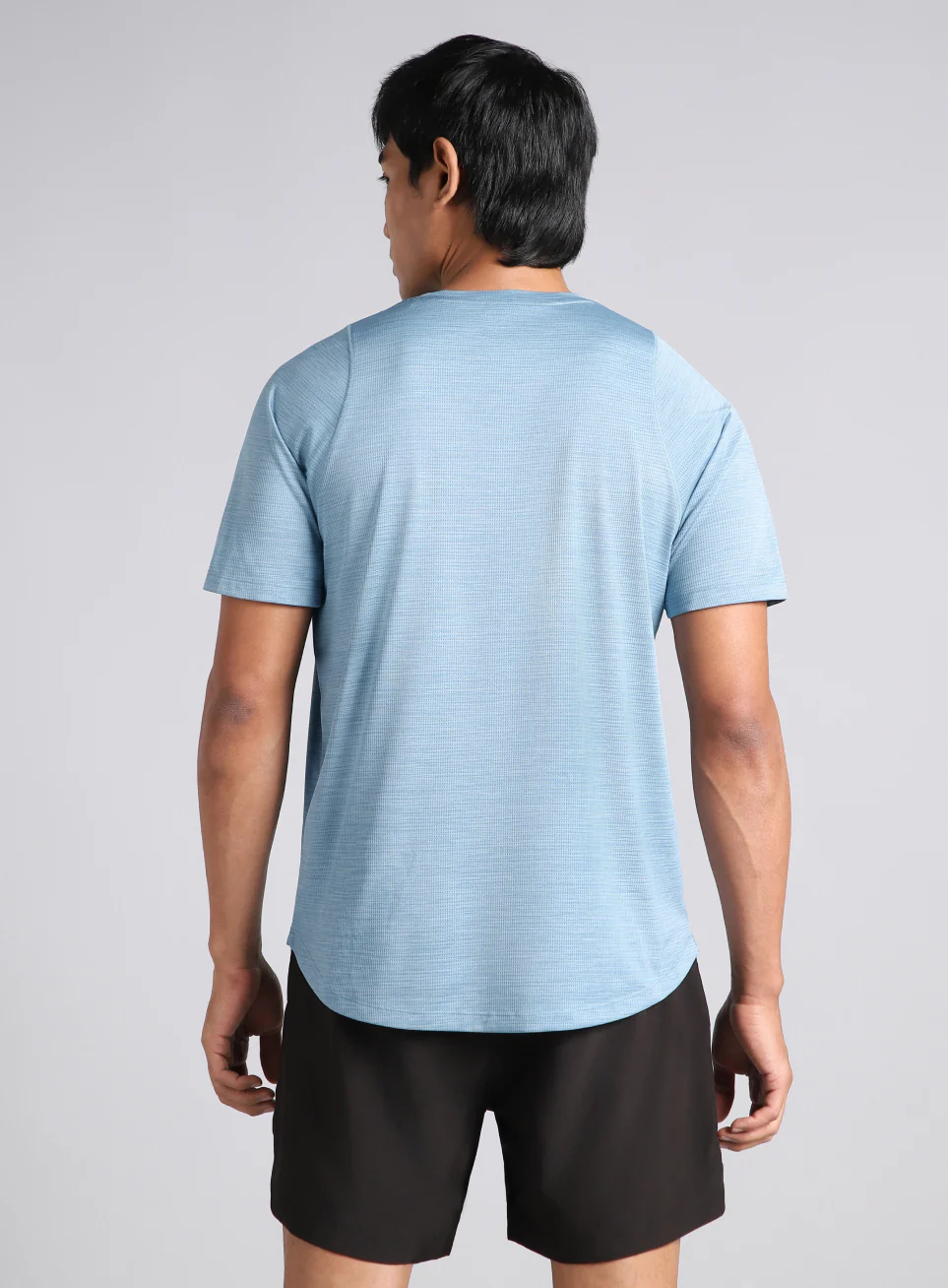 Men's Blue Training Elevate Sculpt T-shirt - Image 6