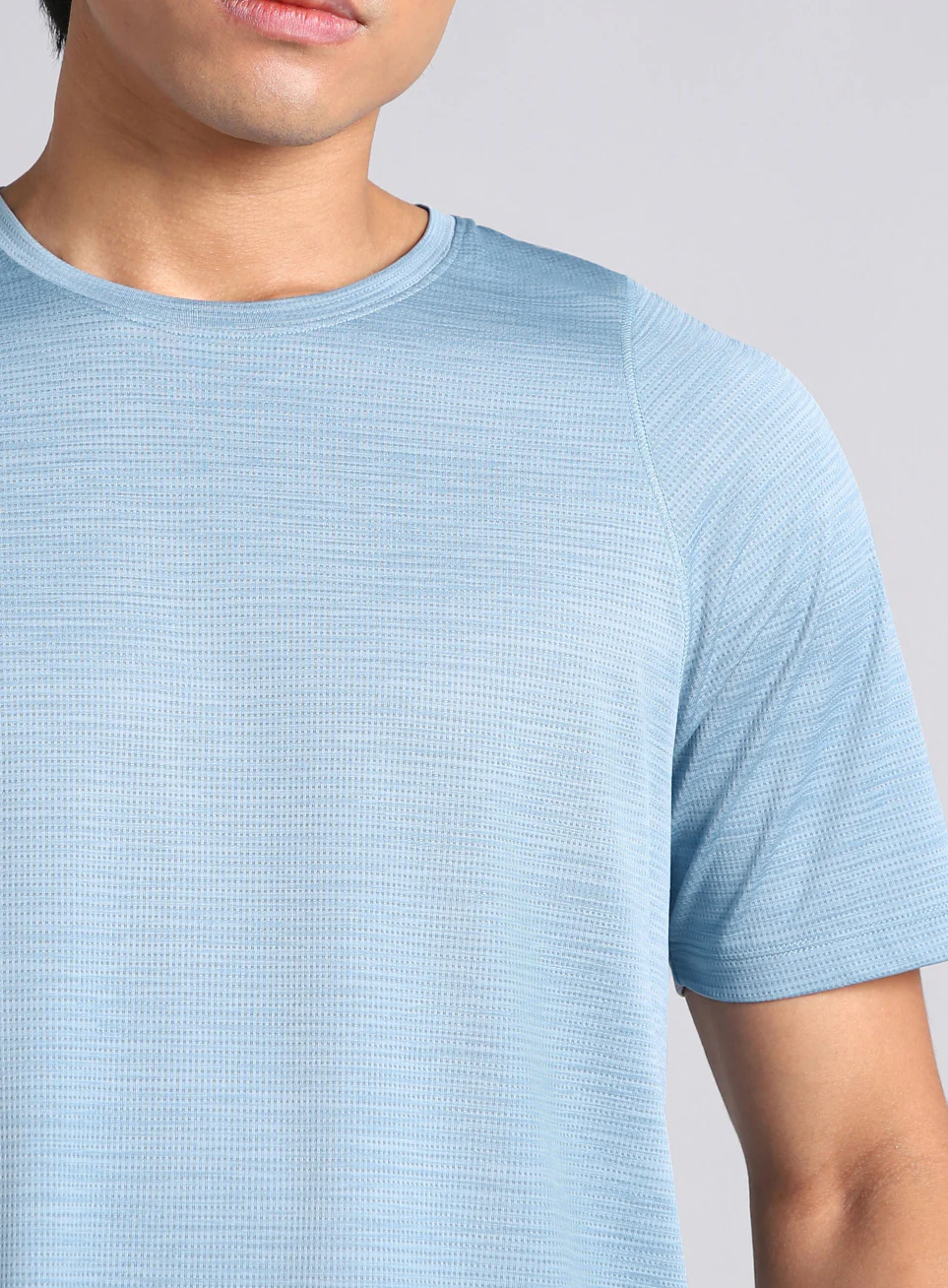Men's Blue Training Elevate Sculpt T-shirt - Image 7