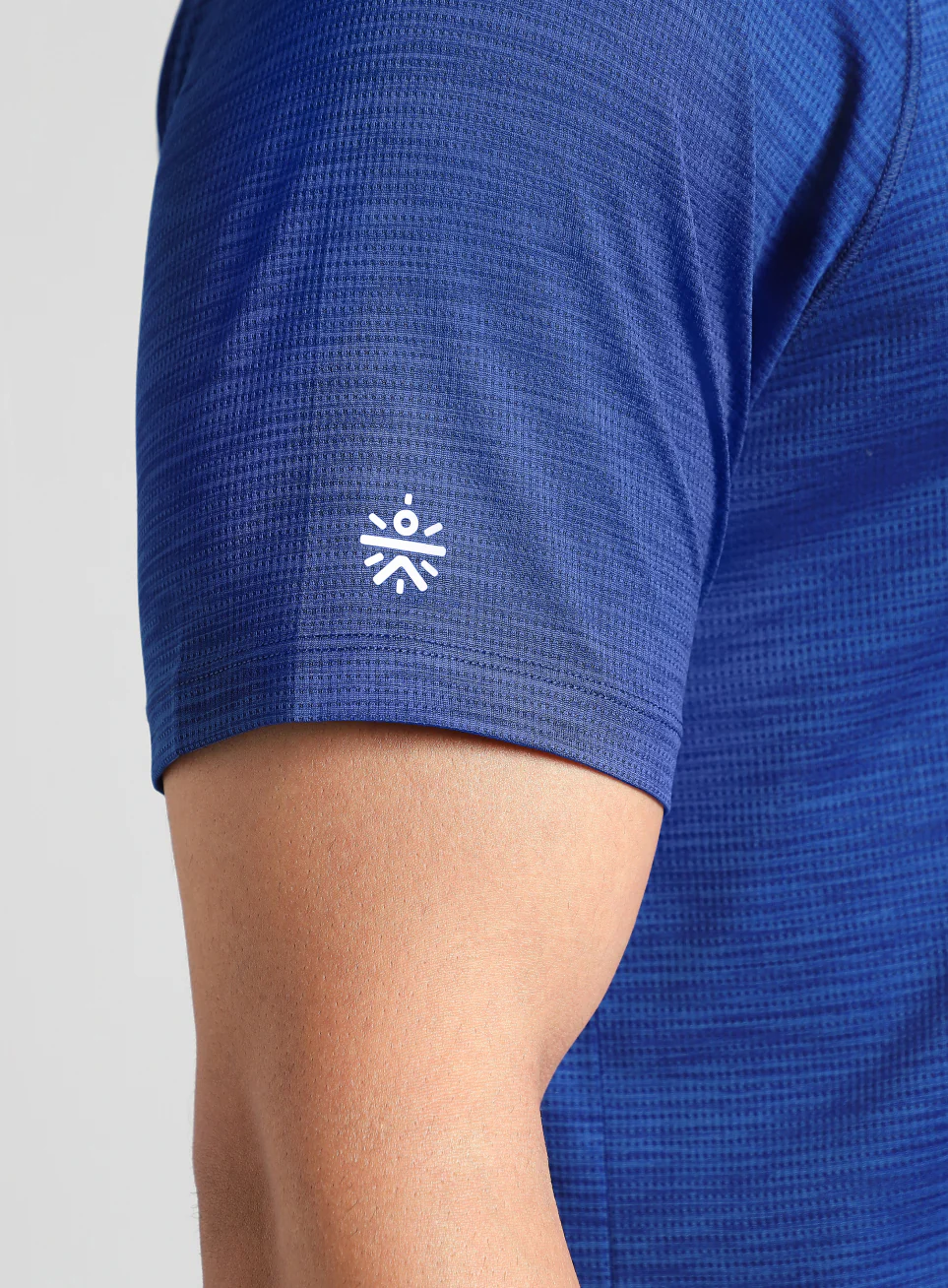 Men's Blue Training Elevate Sculpt T-shirt - Image 7