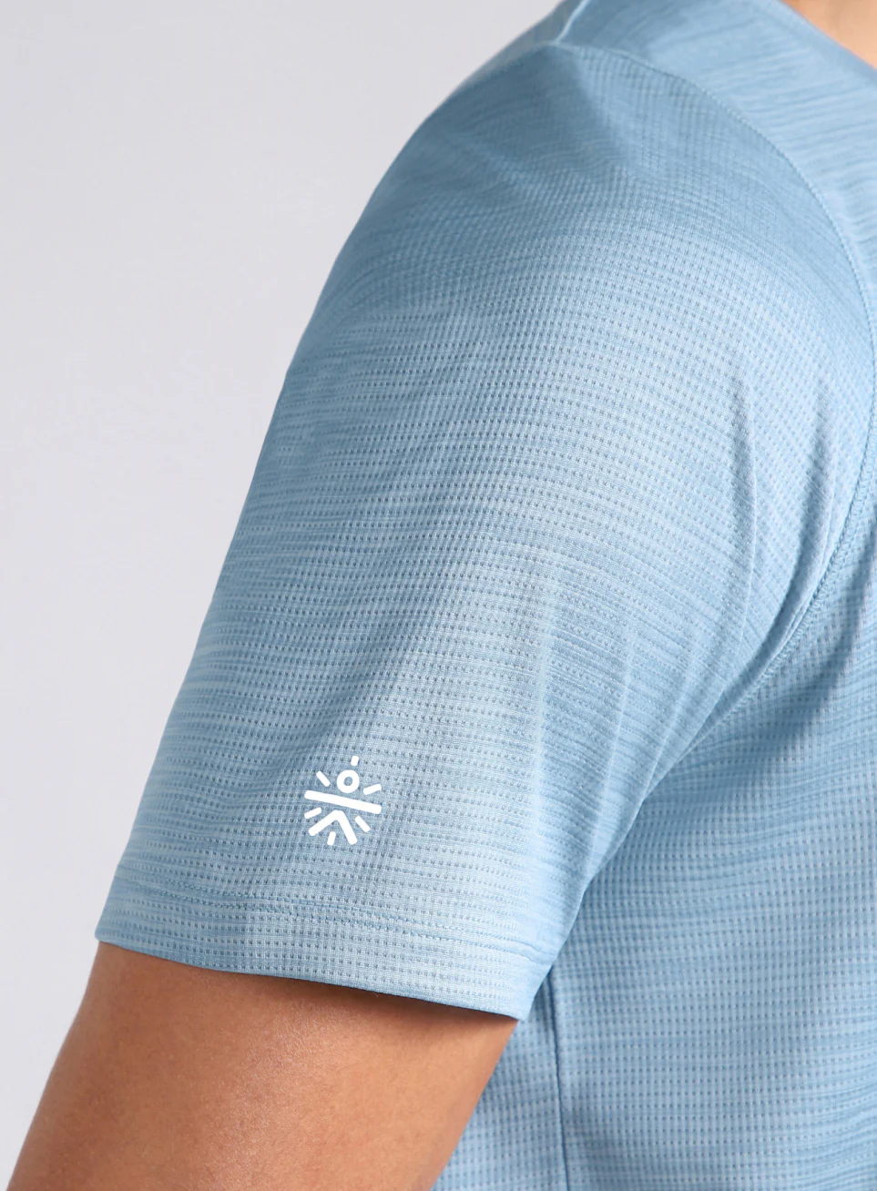 Men's Blue Training Elevate Sculpt T-shirt - Image 8