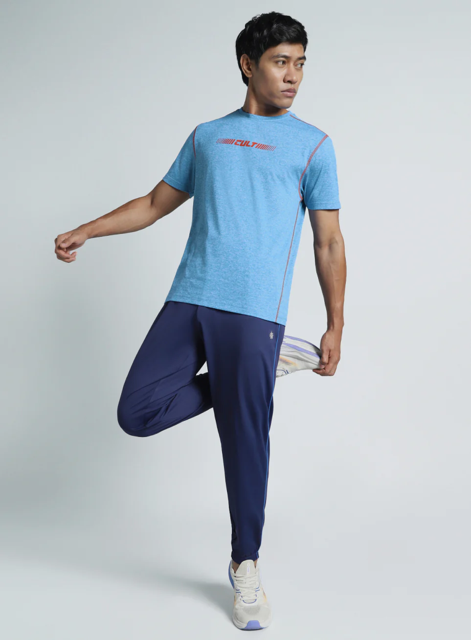 Men's Blue Training HIIT COMFORtech T-shirt - Image 2
