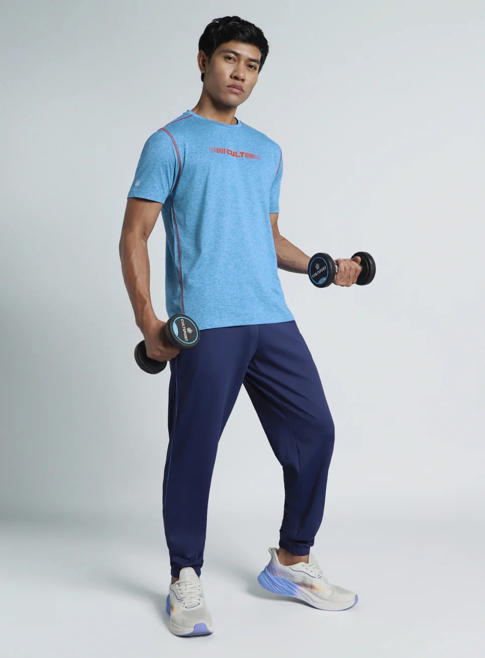 Men's Blue Training HIIT COMFORtech T-shirt - Image 3