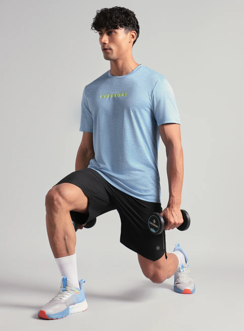 Men's Blue Ultimate Training T-shirt - Image 3