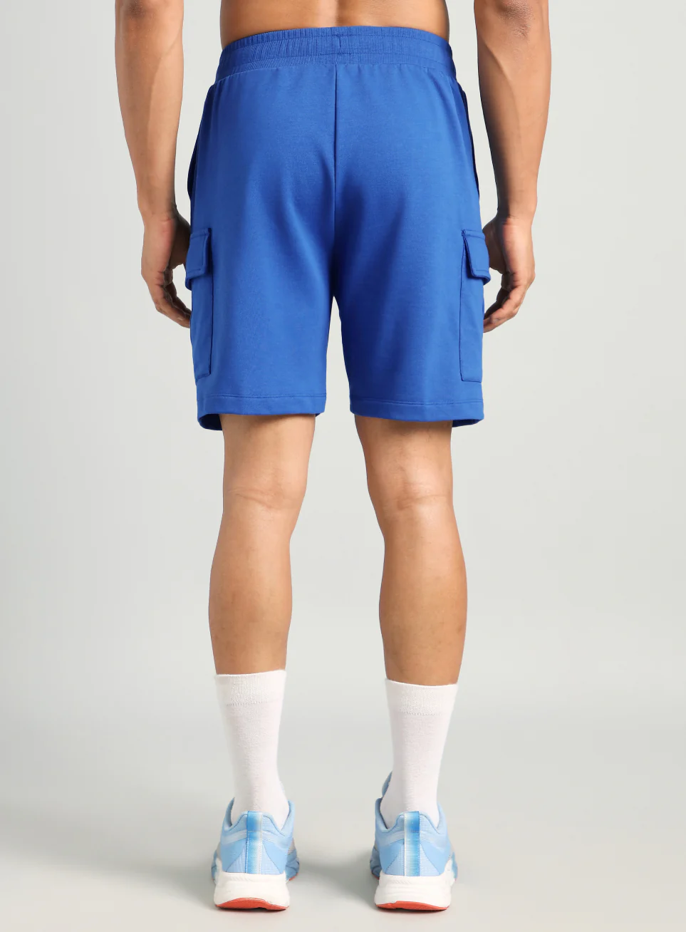 Men's Blue Utility Classic Shorts - Image 6