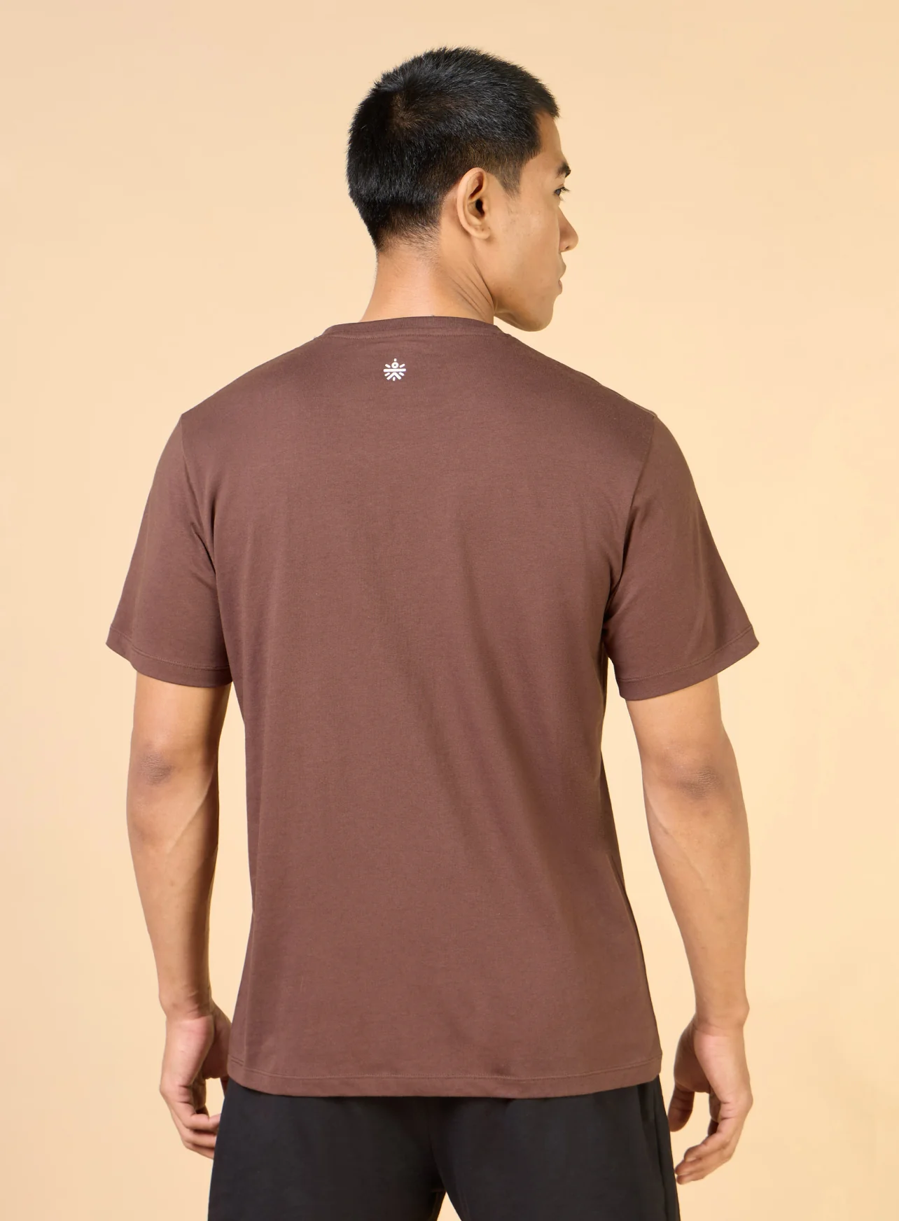 Men's Brown Cult Brand Carrier T-shirt - Image 6