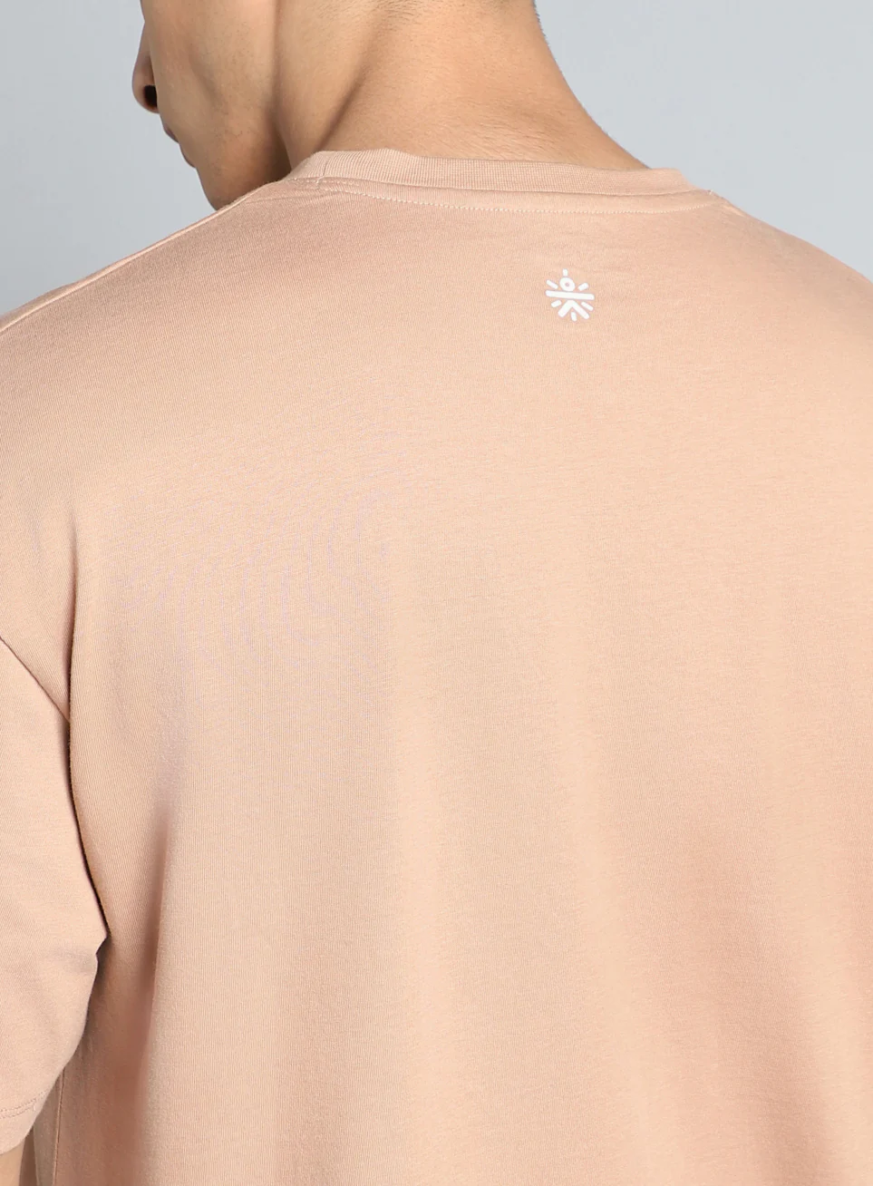 Men's Brown Cult Branding Graphic Relaxed T-shirt - Image 8