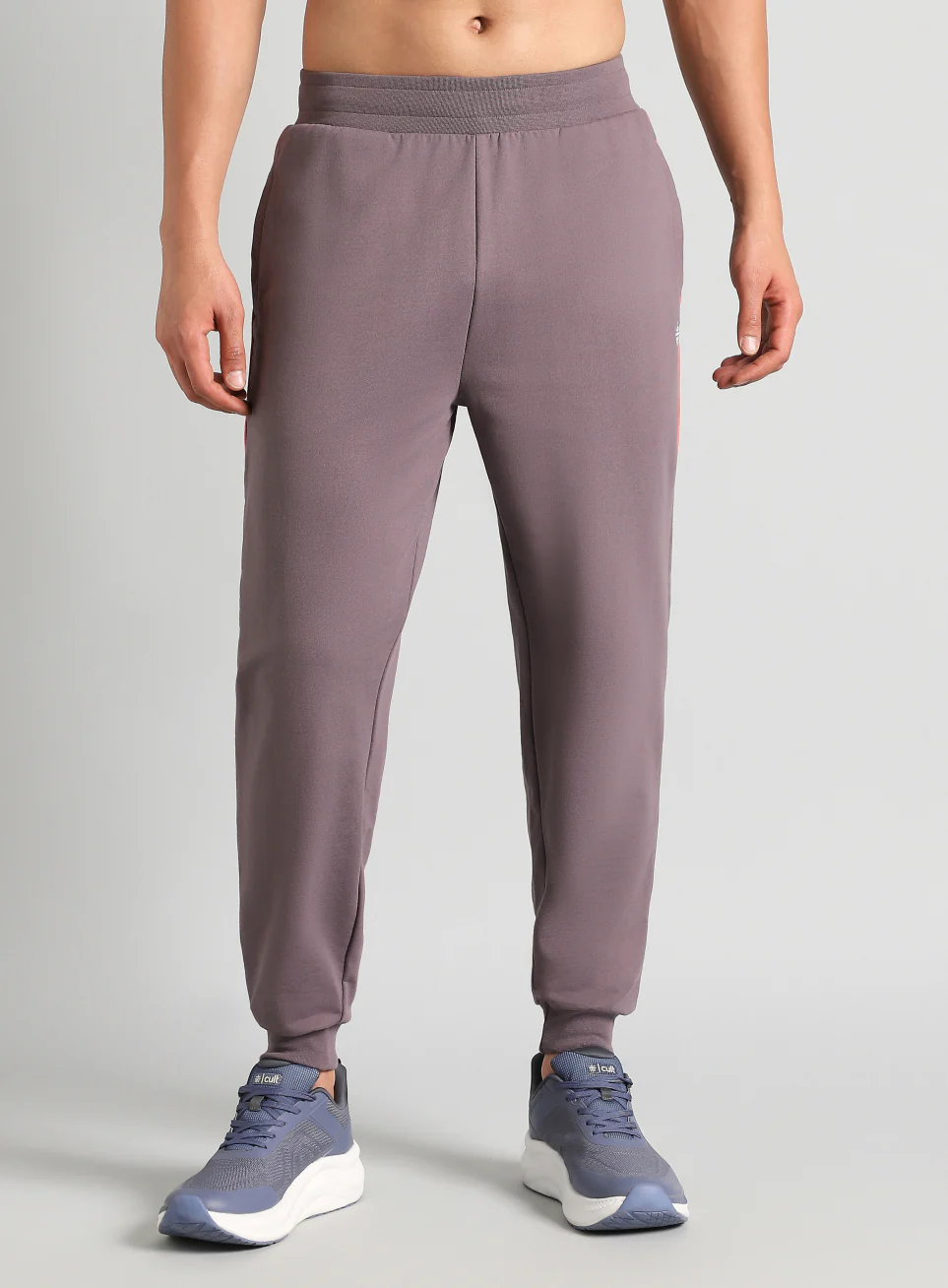 Men's Brown Edge Line Training Joggers - Image 4
