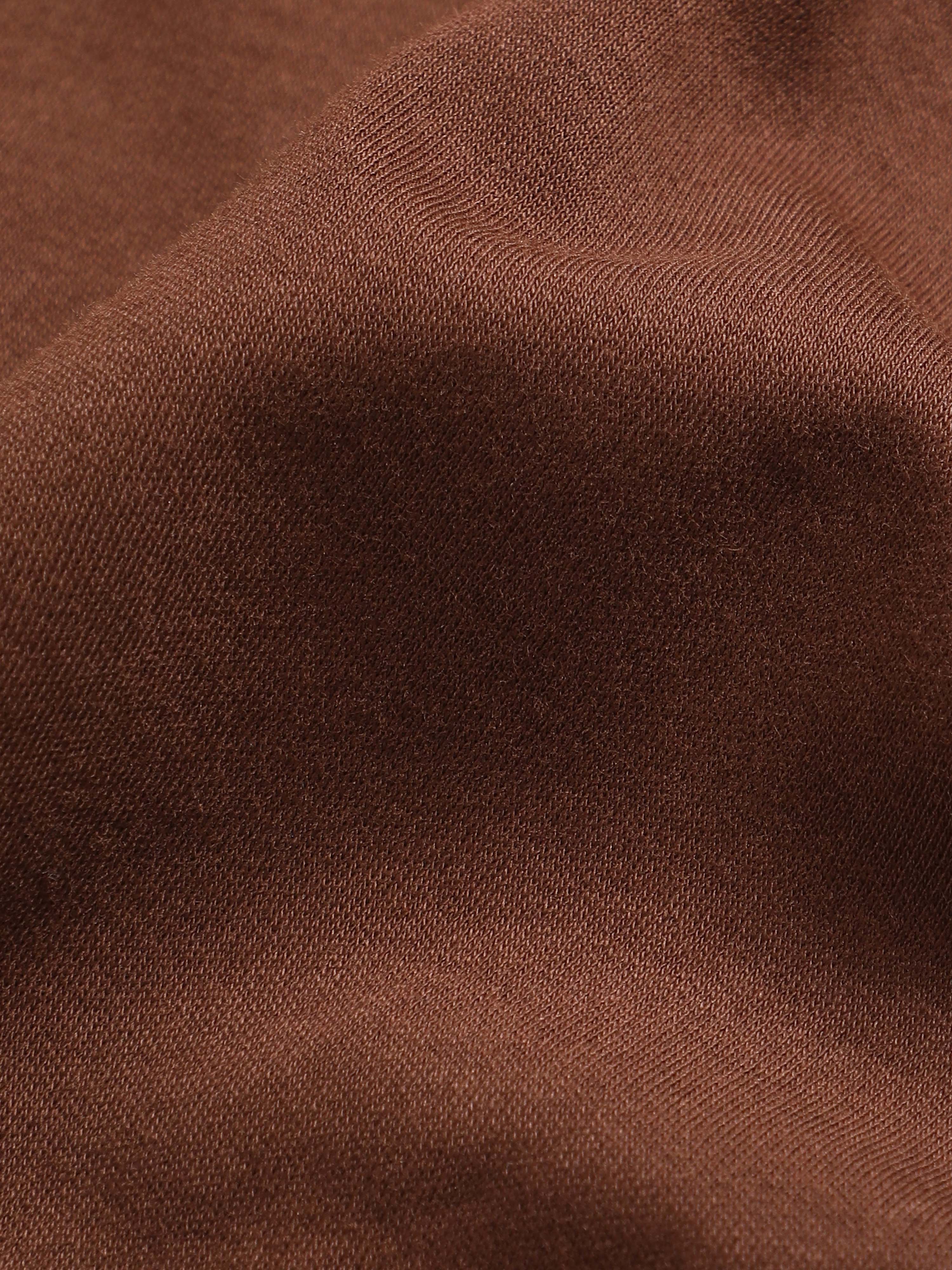 Men's Brown Game On Typo T-shirt - Image 10