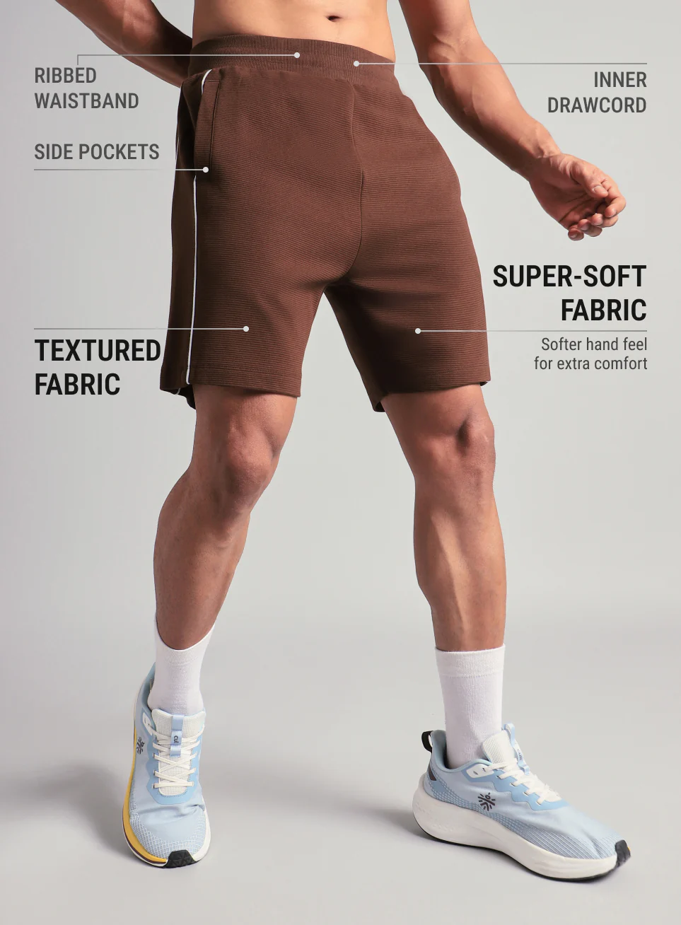 Men's Brown Rest Day Shorts - Image 5