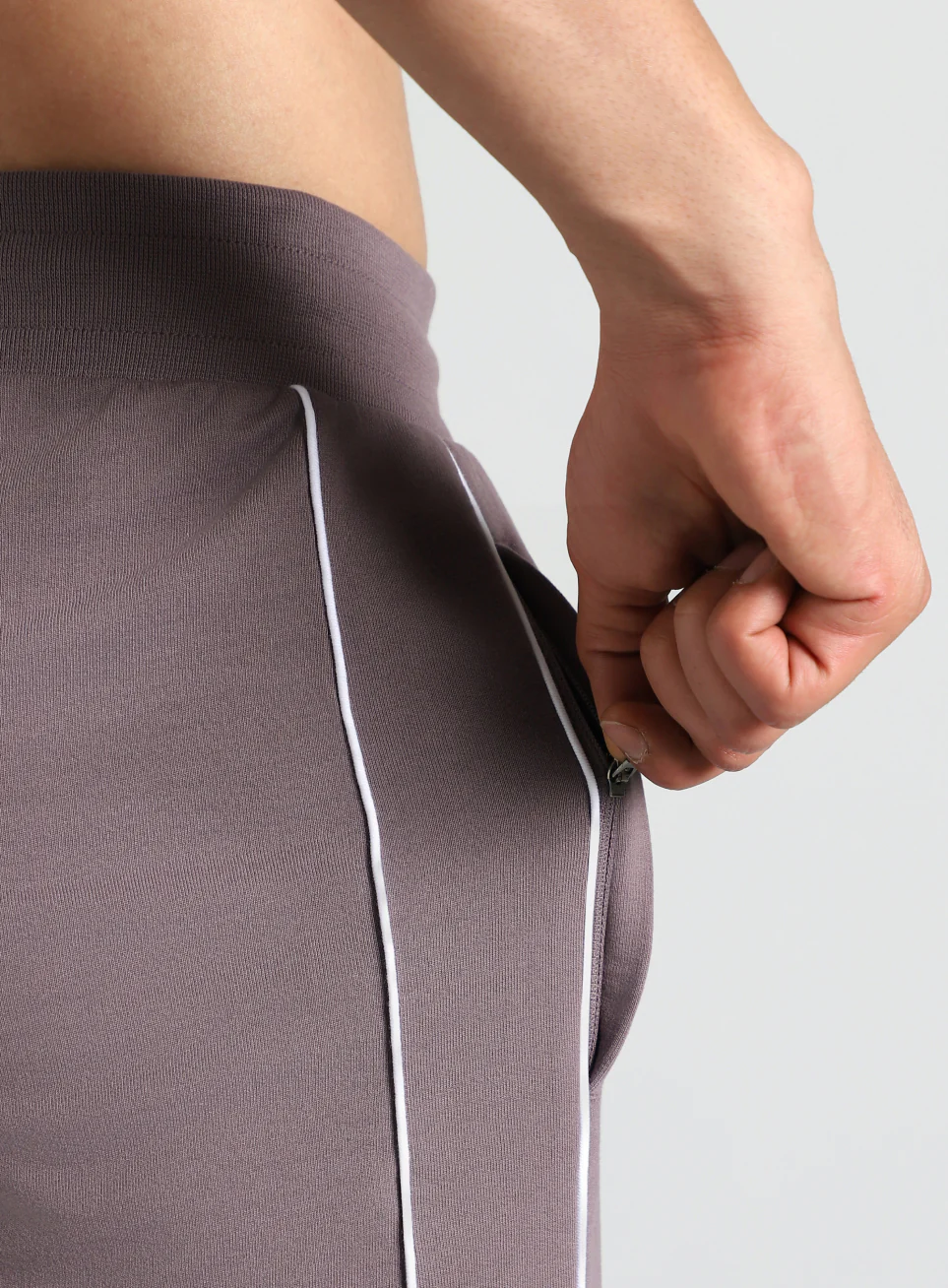 Men's Brown Sculpt Training Joggers - Image 8
