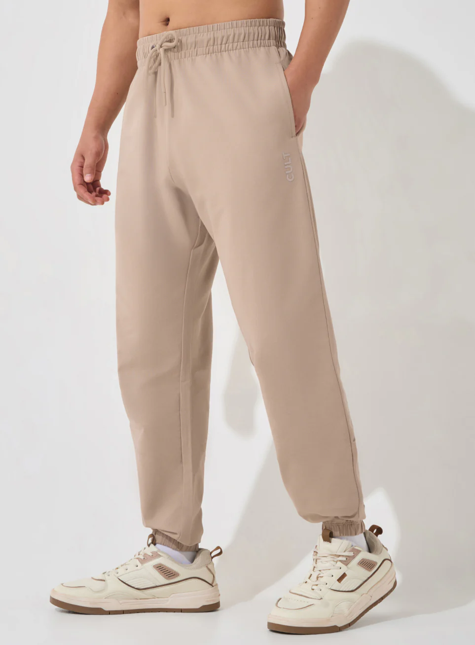 Men's Brown Soft Form Classic Joggers - Image 5