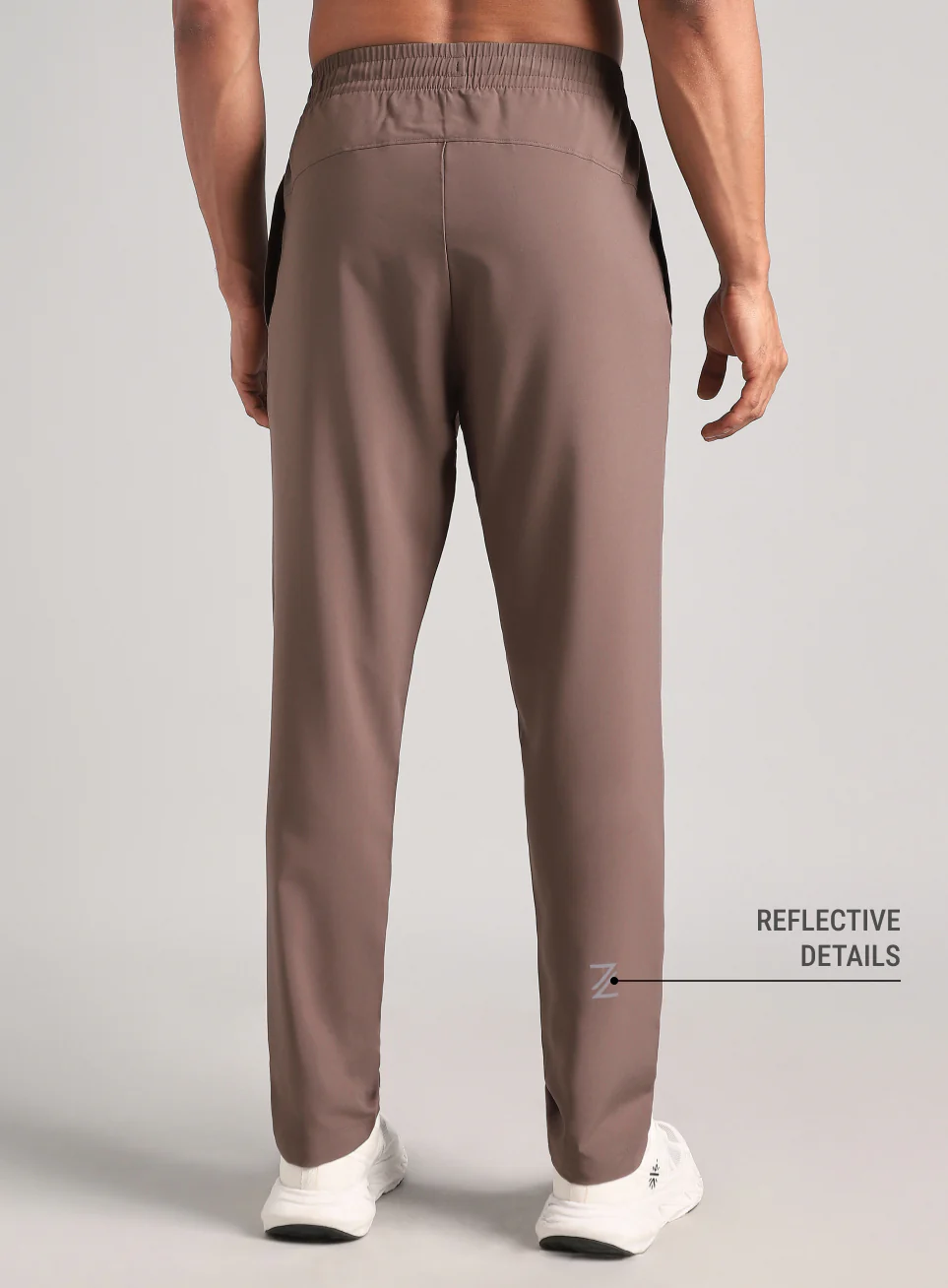 Men's Brown Swift Run Trackpants - Image 6