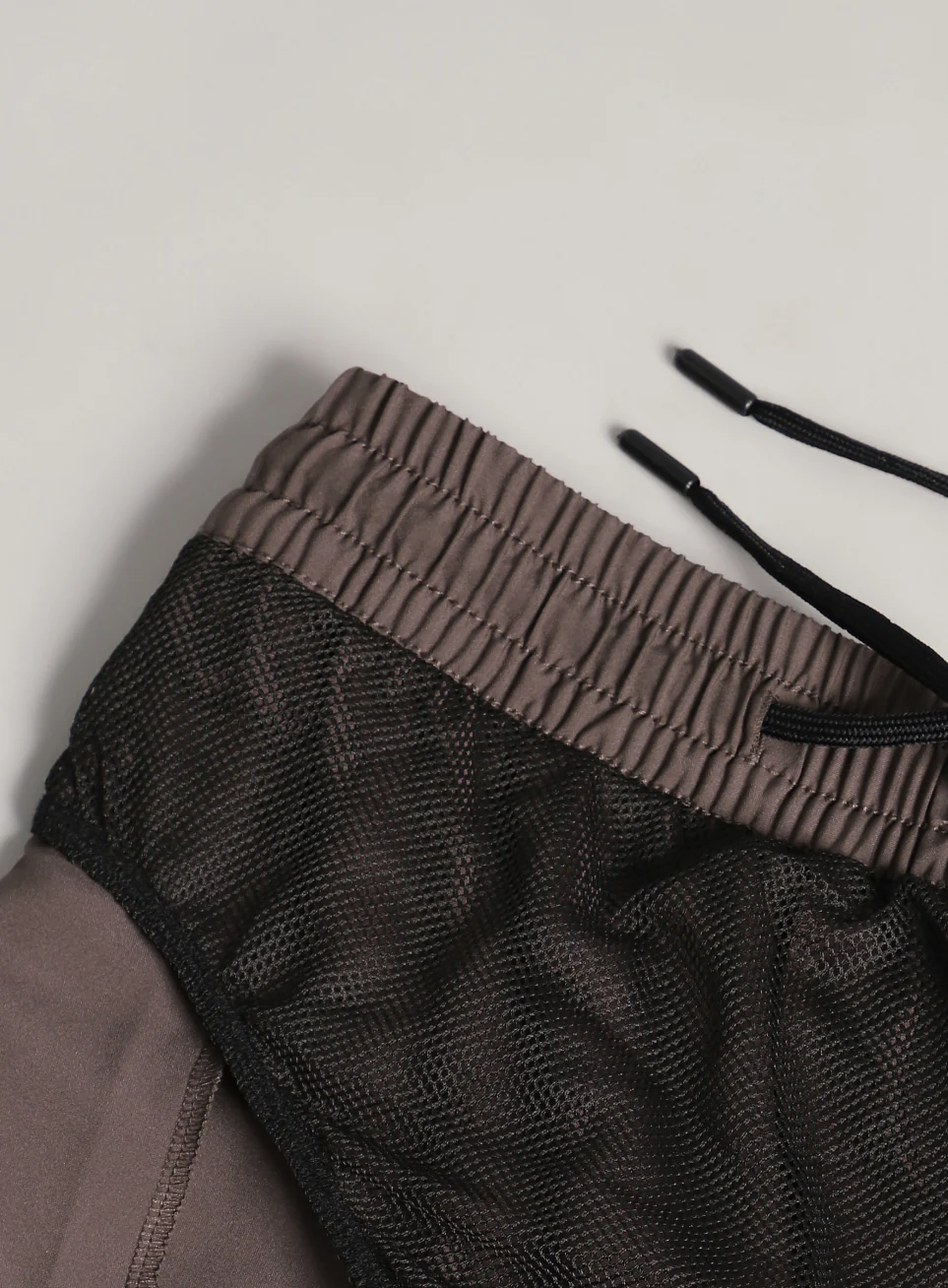Men's Brown Swift Runner Shorts - Image 10